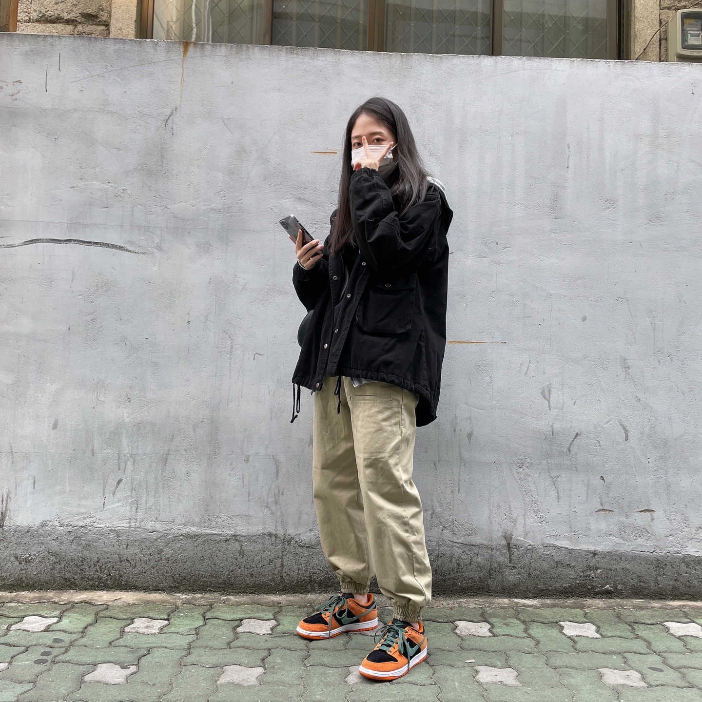 Nike Dunk Low SP Ceramic 착용 스타일