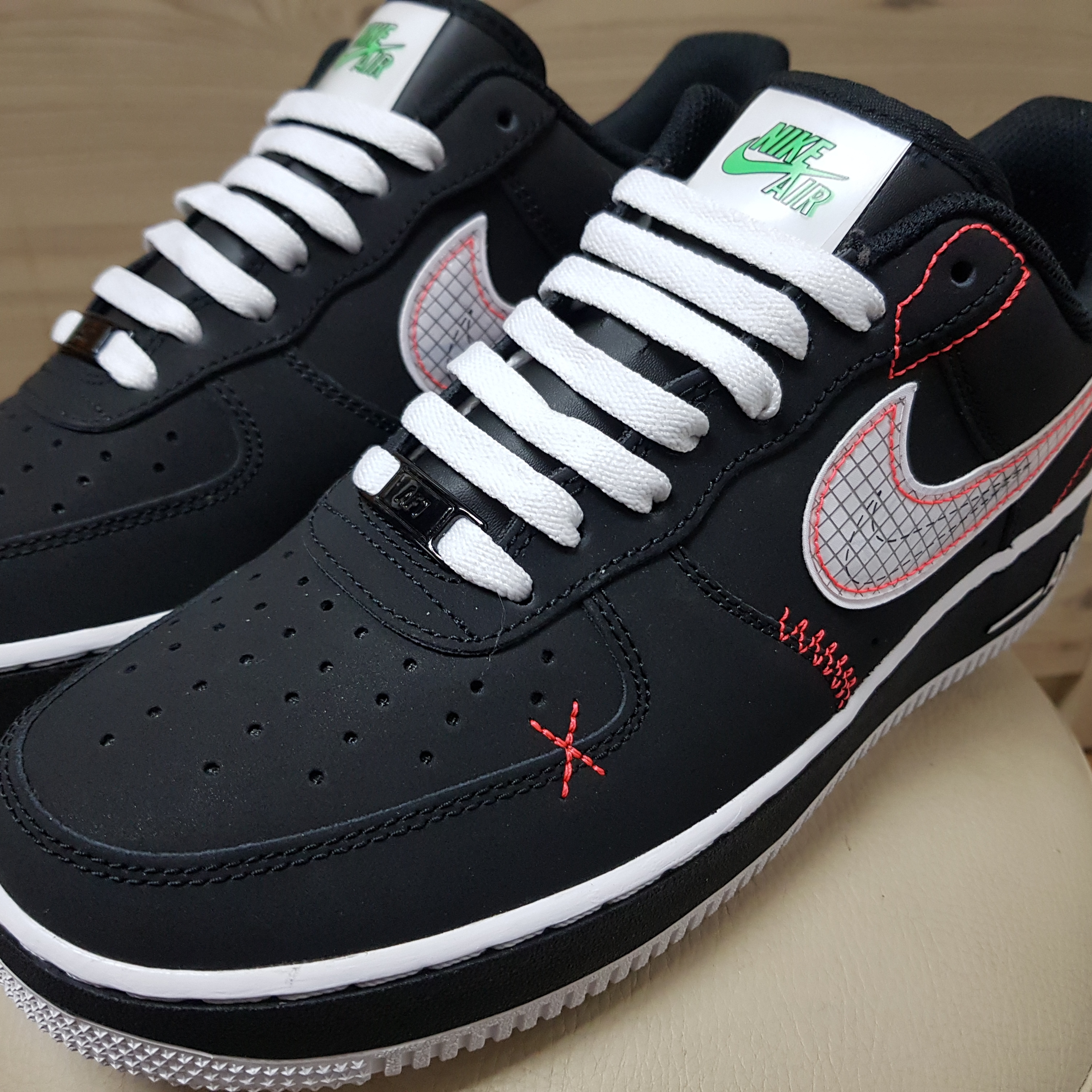 Nike Air Force 1 Low Schematic 착용 스타일 - 2