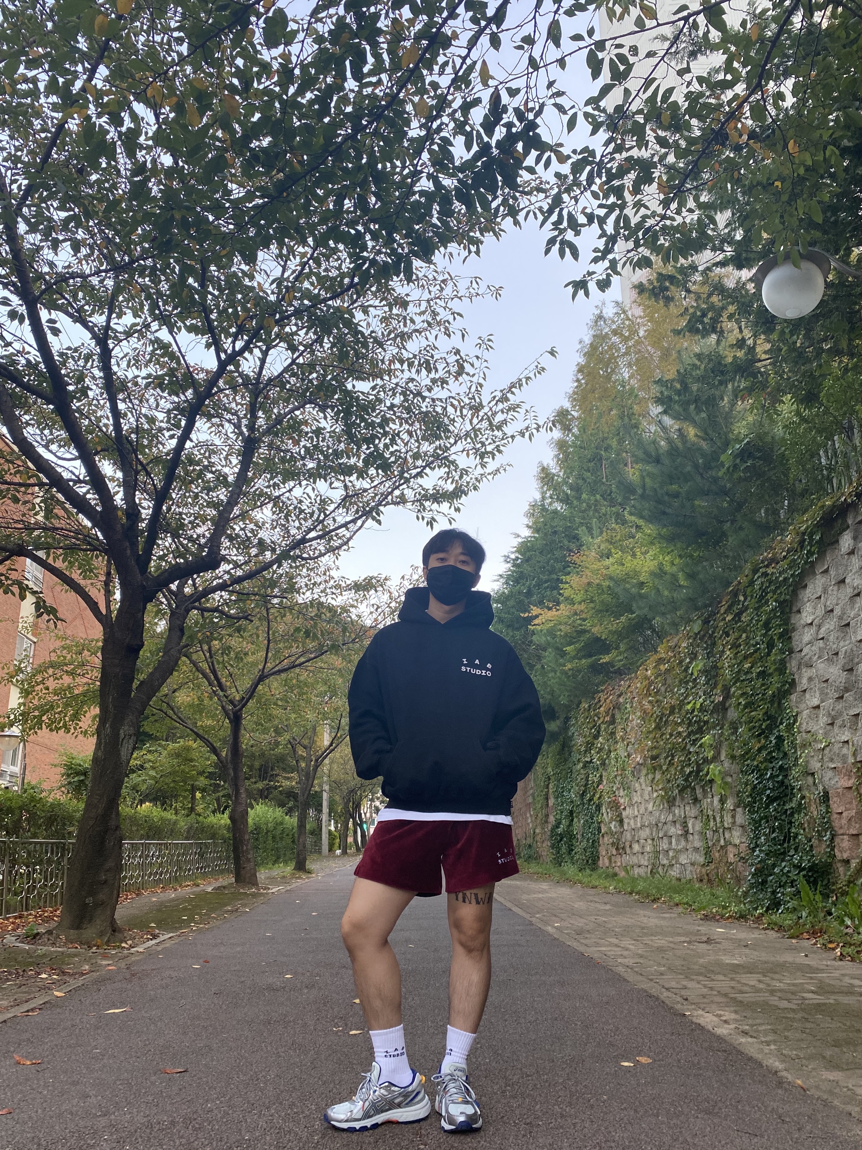Asics x IAB Studio Gel-Venture 6 착용 스타일
