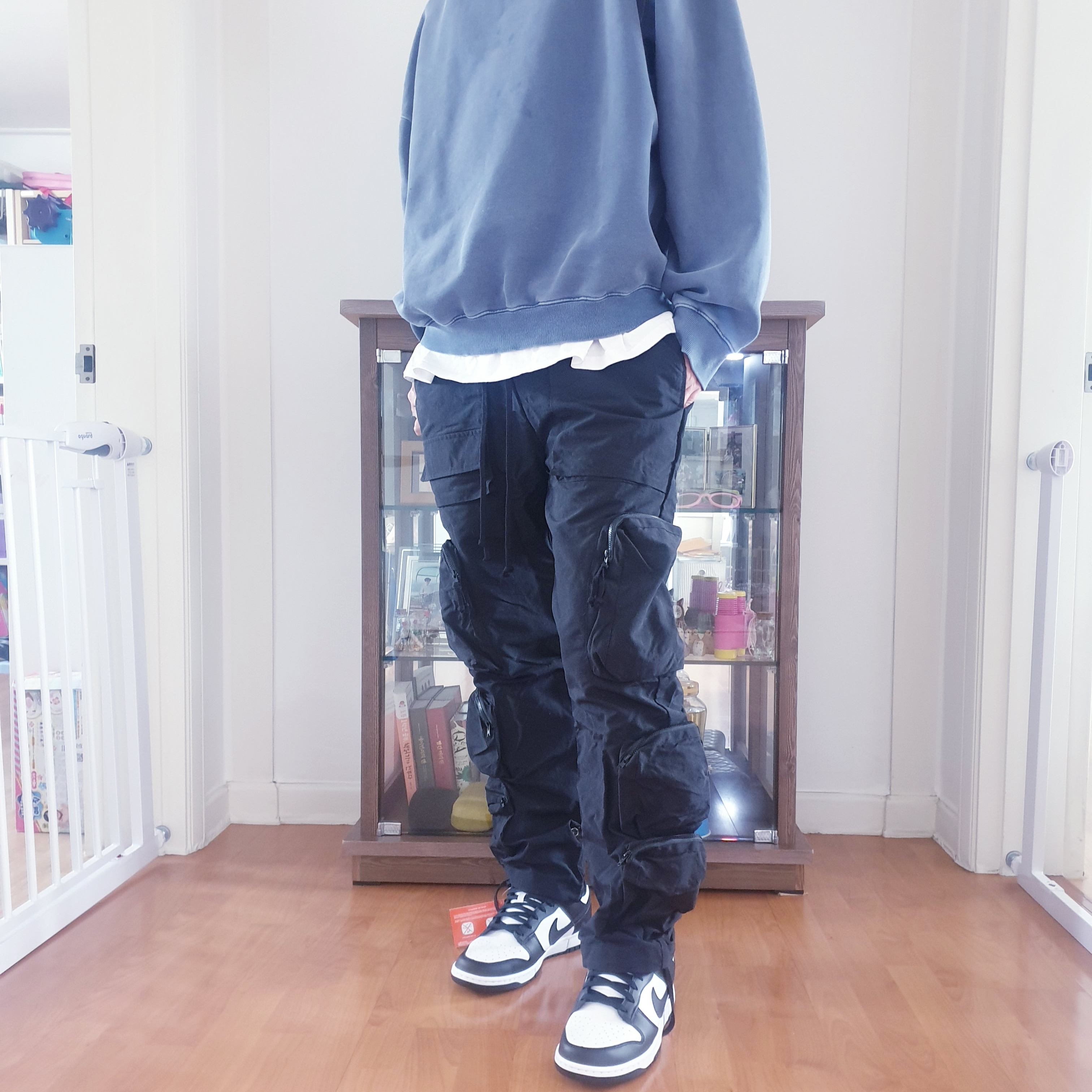 Nike Dunk Low Retro Black 착용 스타일