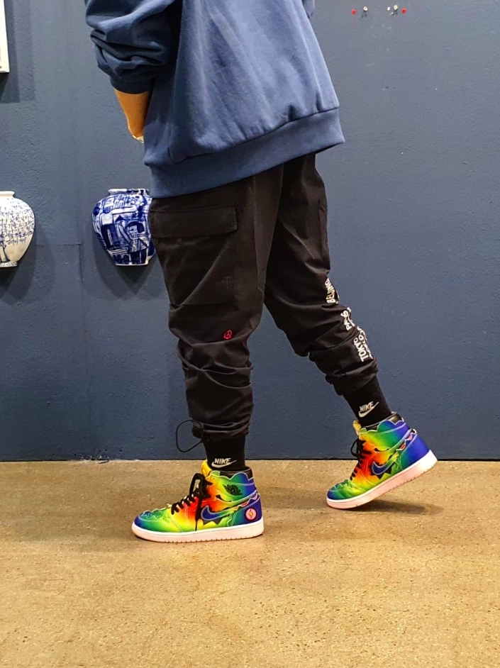 Jordan 1 x J Balvin Retro High OG 착용 스타일 - 2