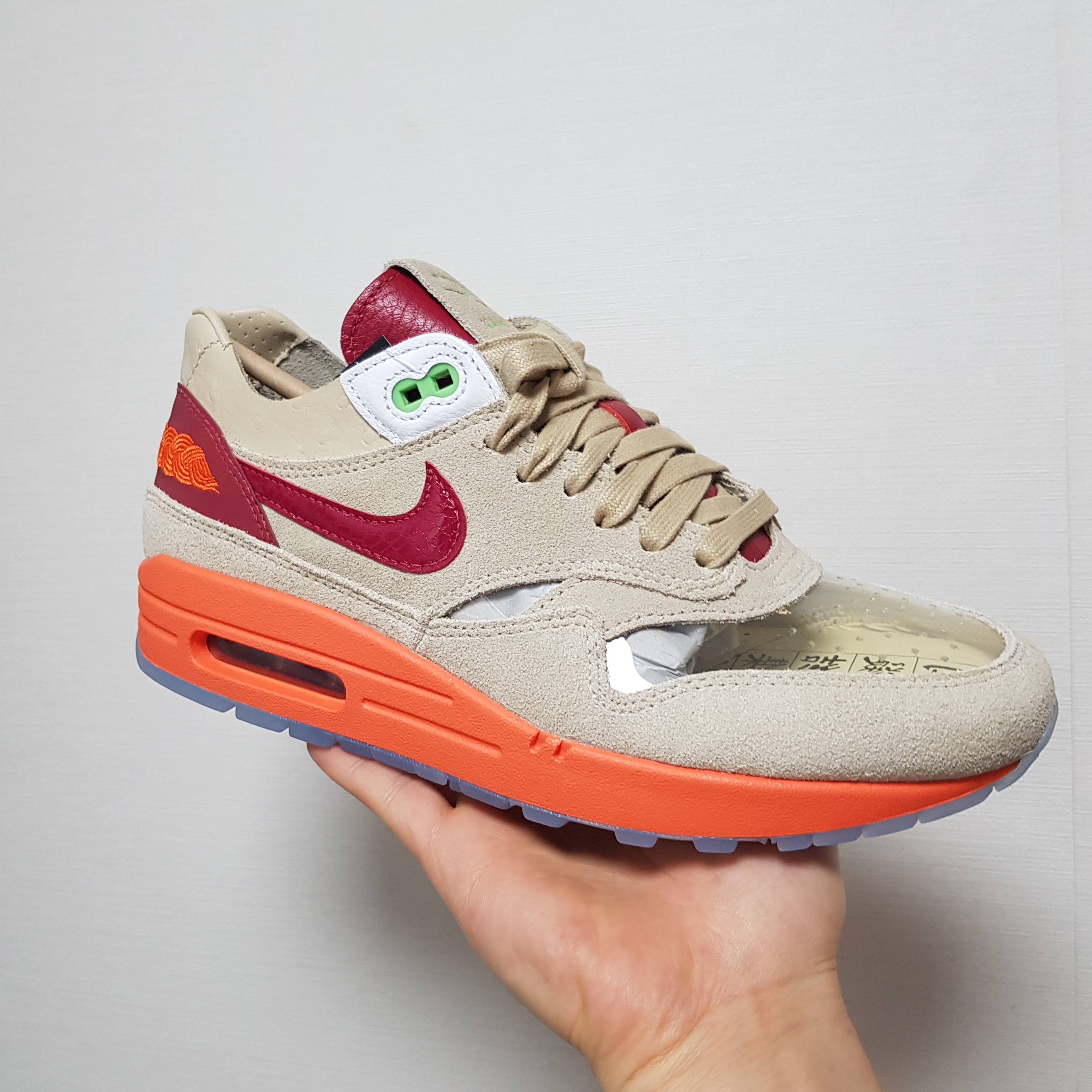 Nike x Clot Air Max 1 Net 착용 스타일