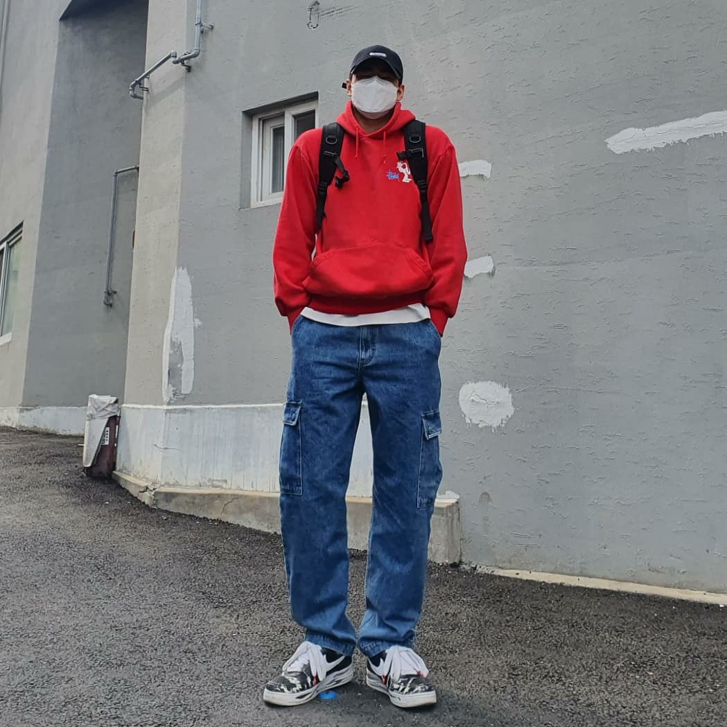 Nike x Peaceminusone Air Force 1 Low Para-Noise 착용 스타일 - 1
