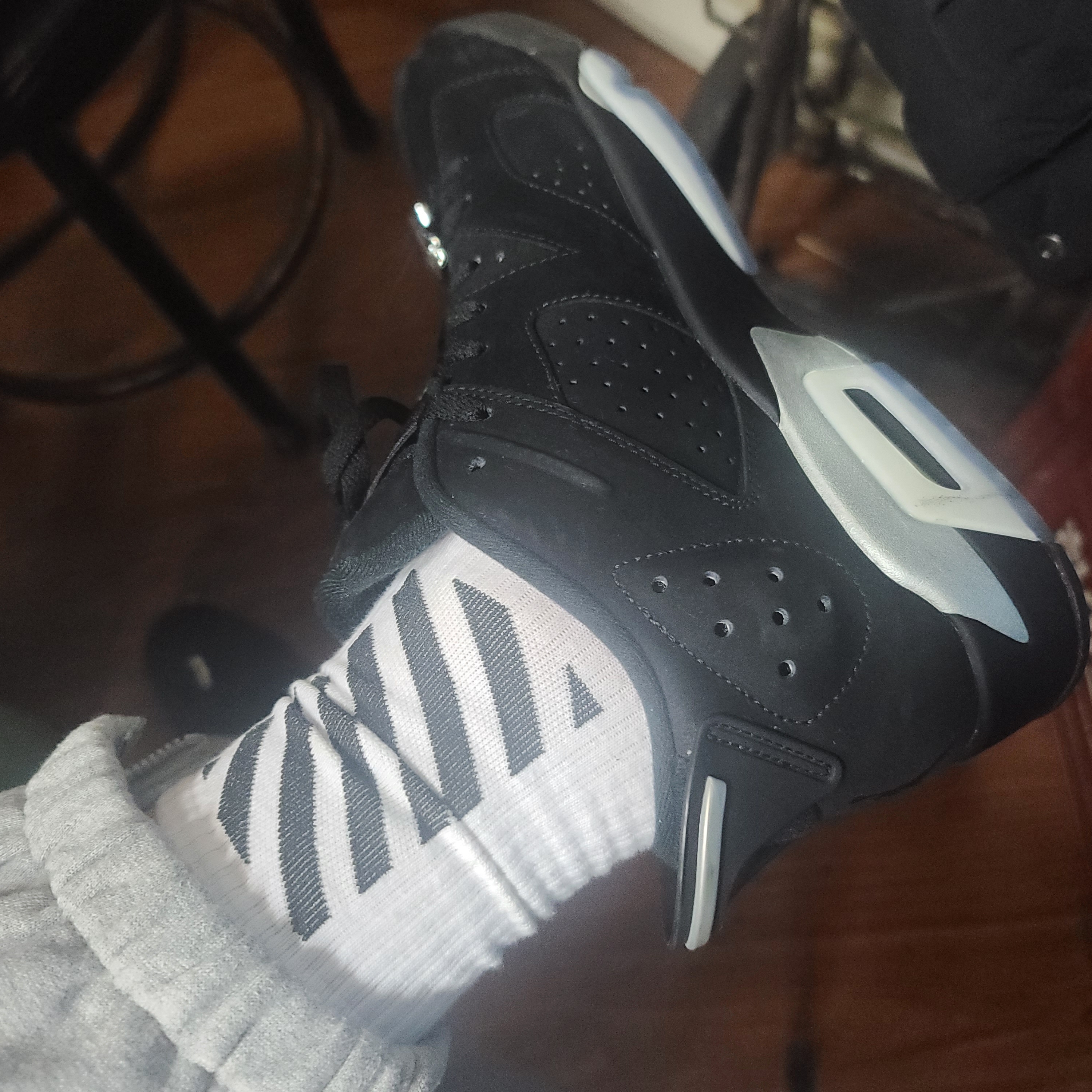 Jordan 6 Retro Low Chrome 2015 착용 스타일