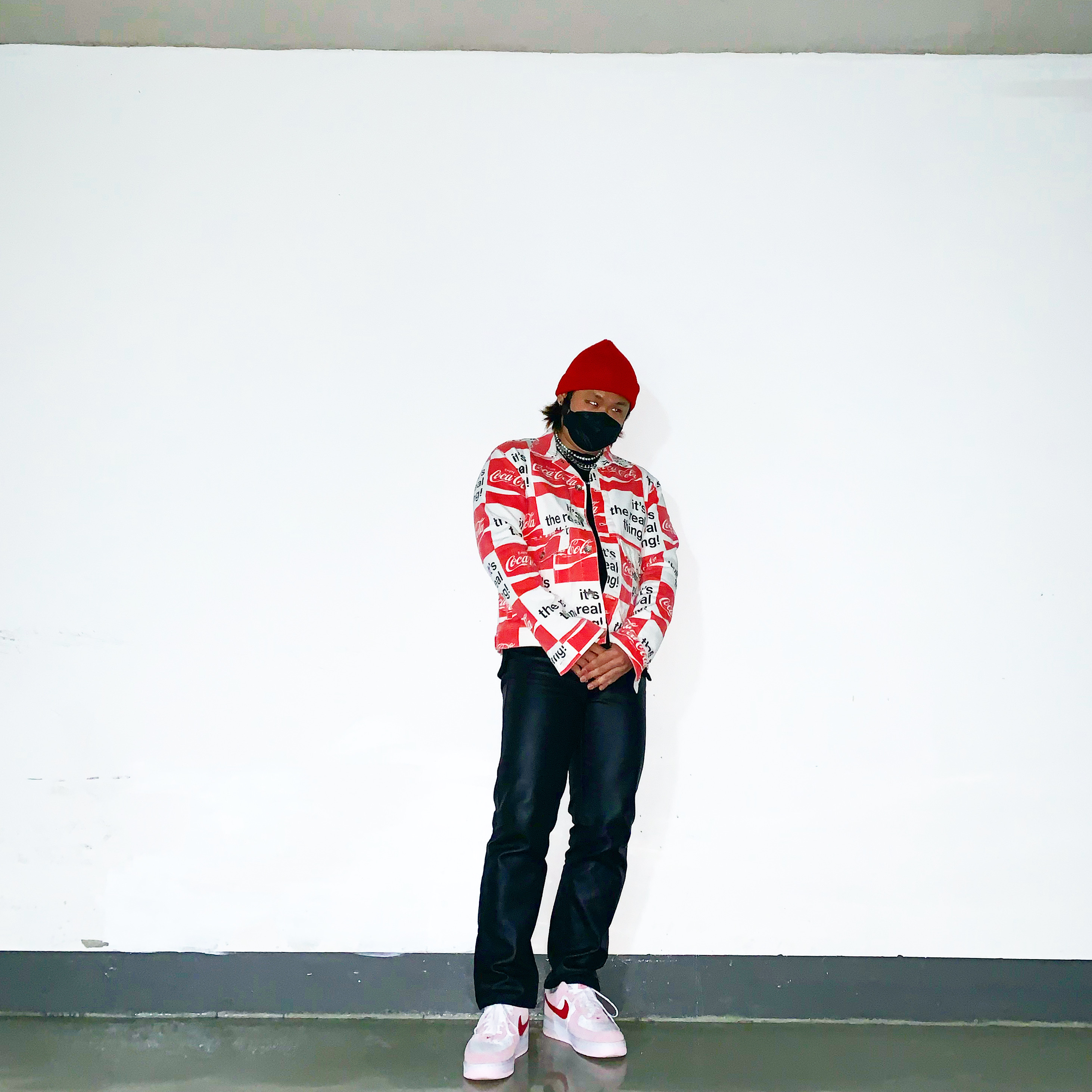 Nike Air Force 1 '07 QS Valentine's Day 착용 스타일