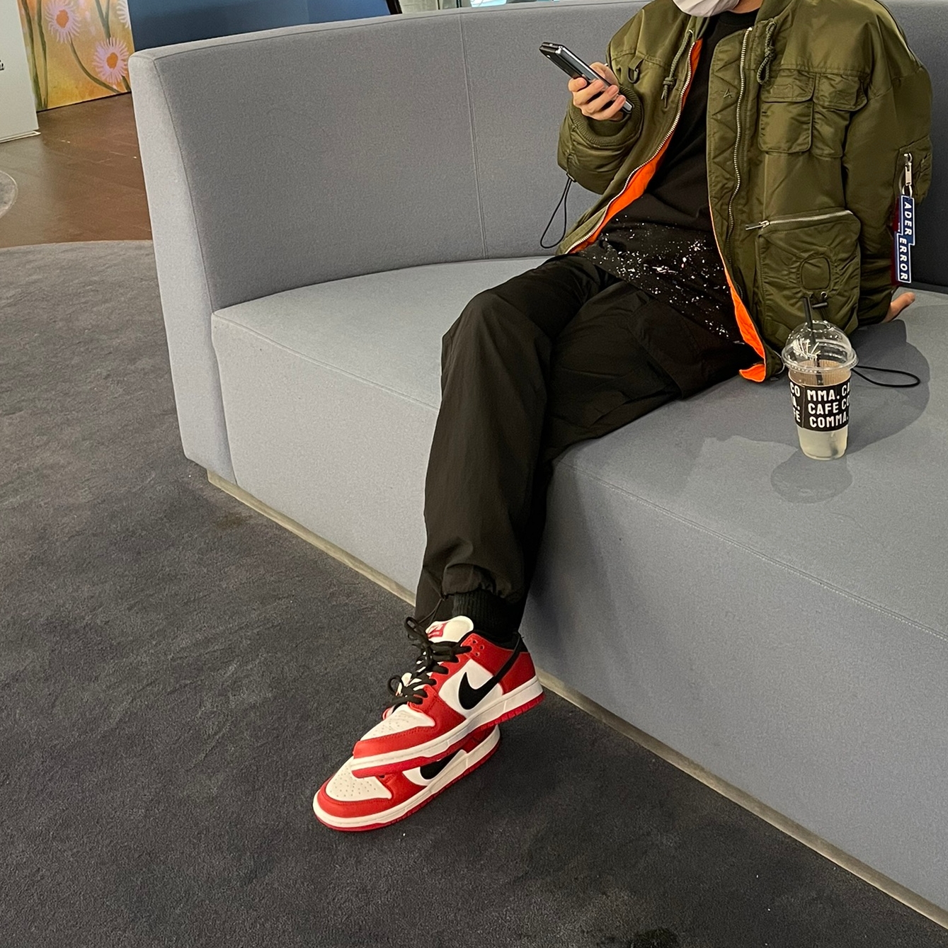 Nike SB Dunk Low Pro Chicago 착용 스타일