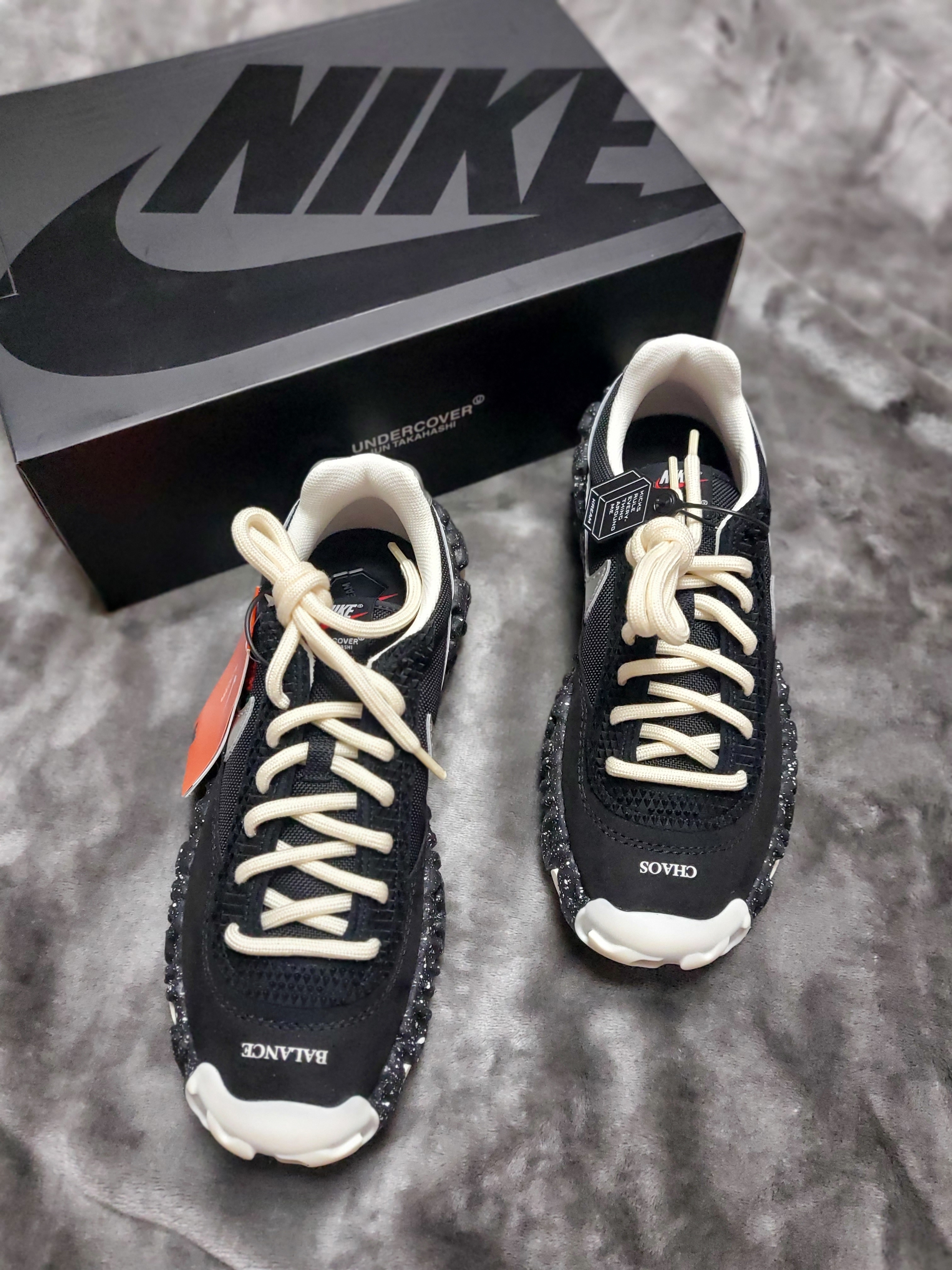 Nike x Undercover Overbreak SP Overcast, Nike x Undercover Overbreak SP Black 착용 스타일 - 3