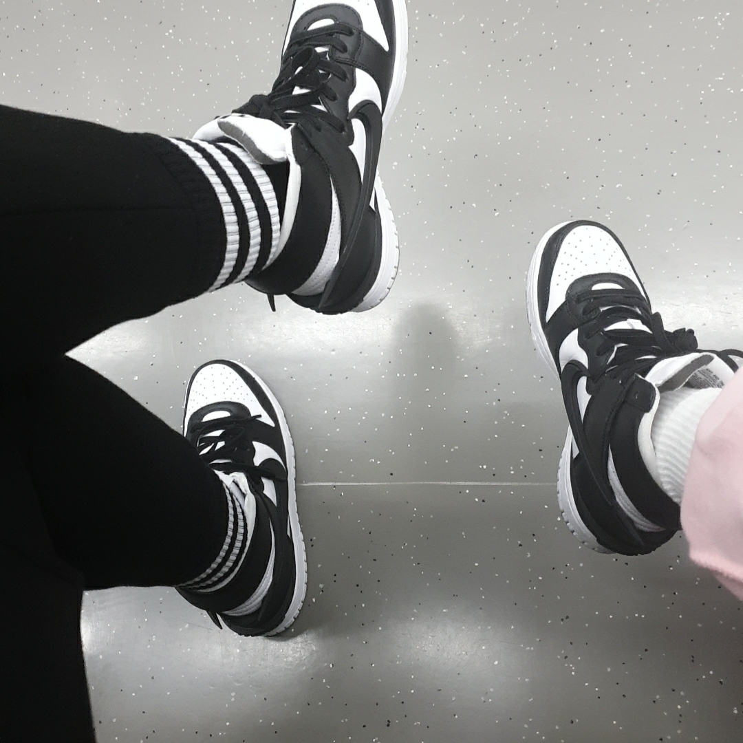 Nike x Ambush Dunk High Black 착용 스타일