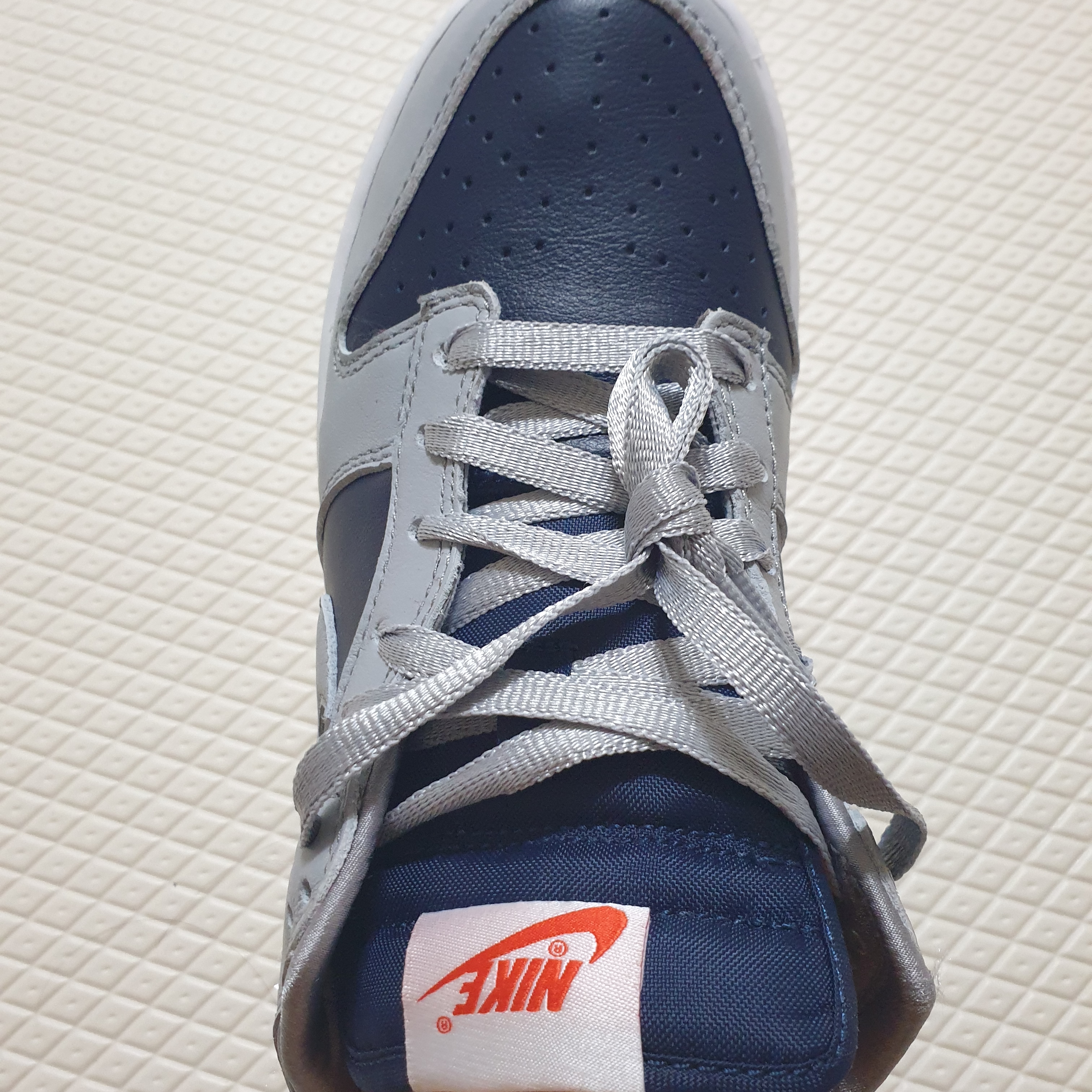 (W) Nike Dunk Low SP College Navy 착용 스타일 - 1