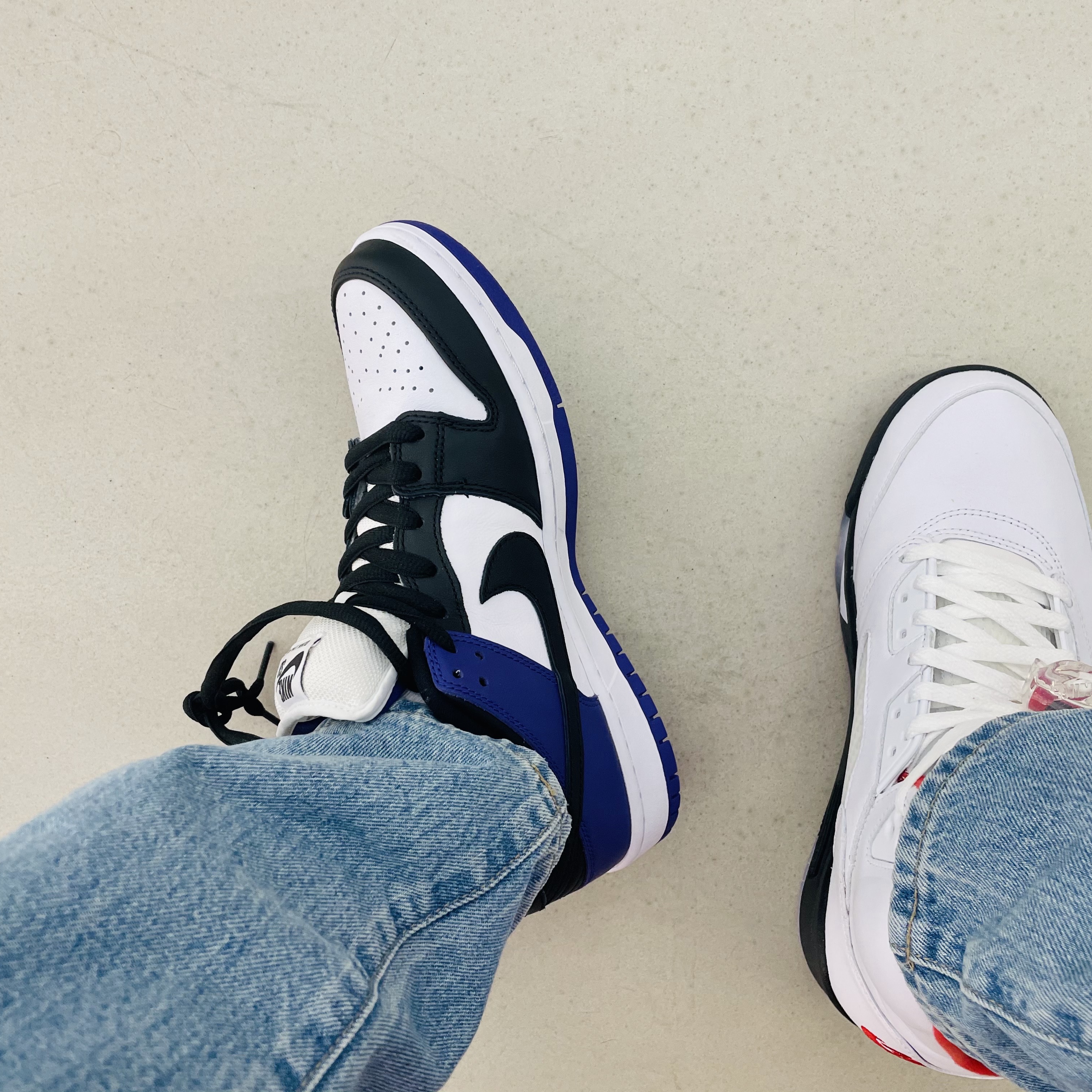Nike SB Dunk Low Pro Court Purple, Jordan 5 Retro Fire Red Silver Tongue 2020 ์ฐฉ์ฉ ์คํ์ผ