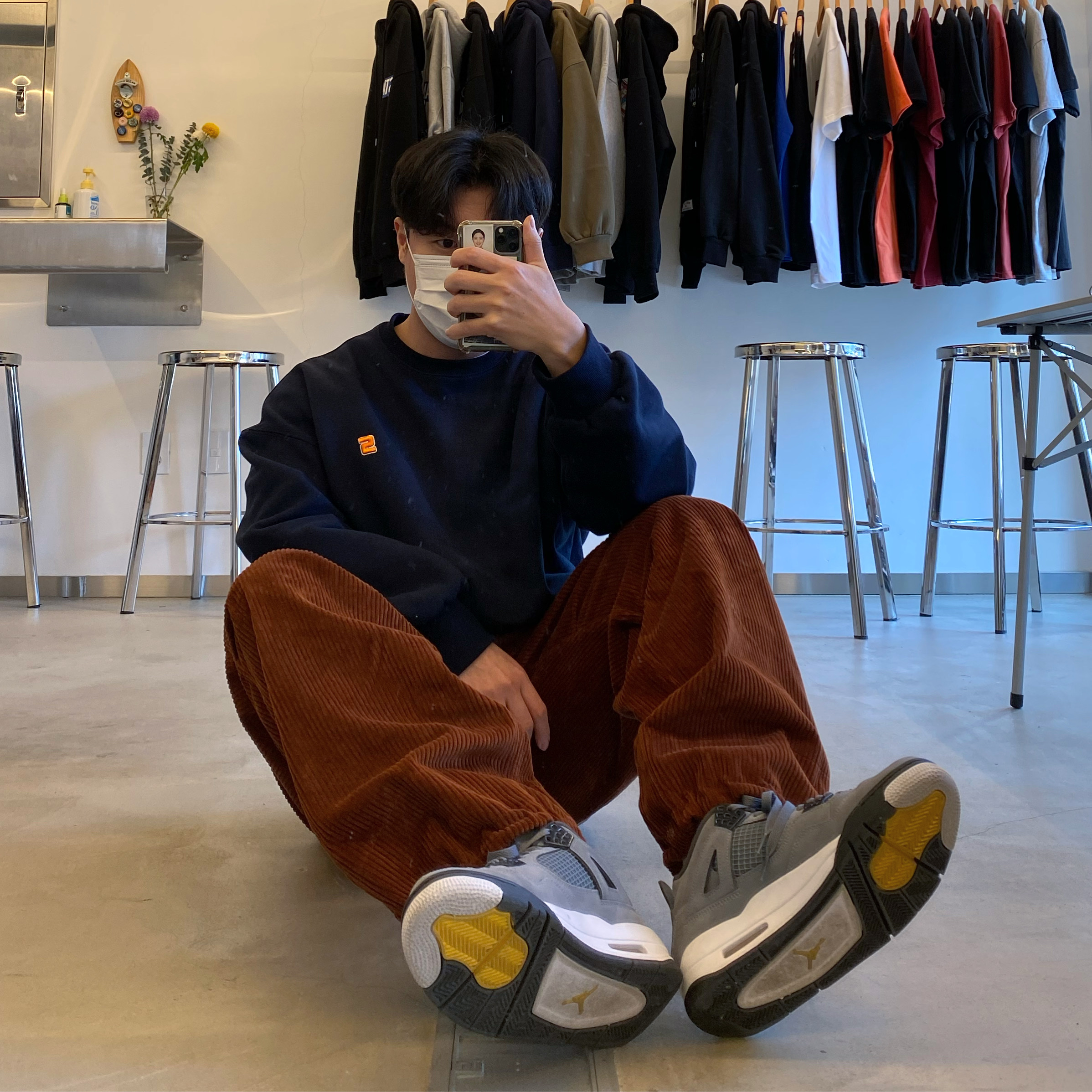 Jordan 4 Retro Cool Grey 2019 착용 스타일