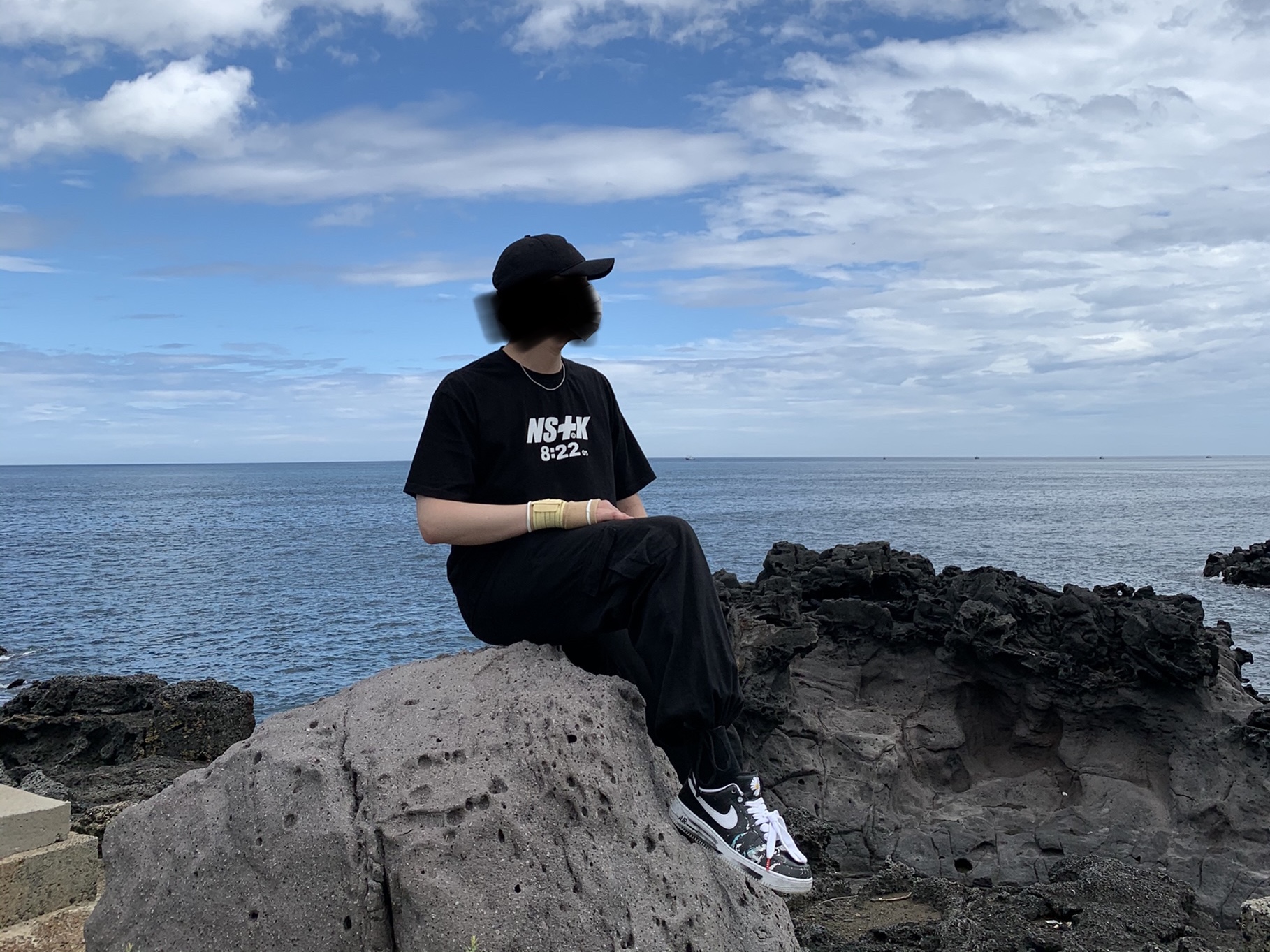 Nike x Peaceminusone Air Force 1 Low Para-Noise 착용 스타일