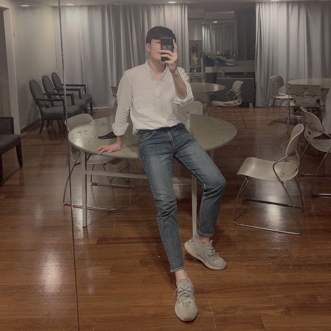 Adidas Yeezy Boost 350 V2 Sesame 2018 착용 스타일