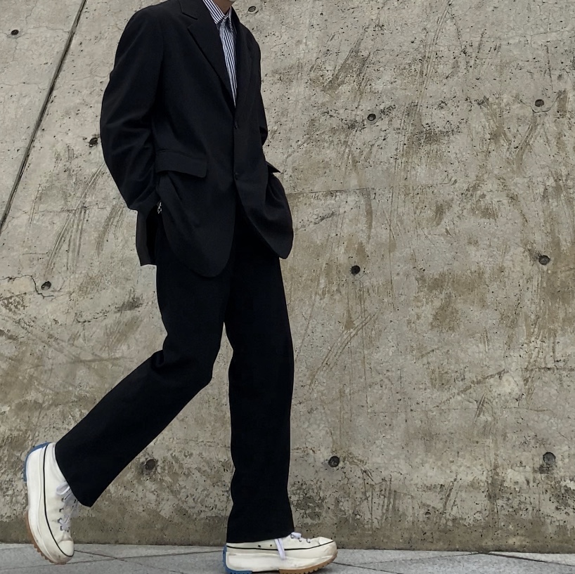 Converse x JW Anderson Run Star Hike Hi White 착용 스타일 - 3