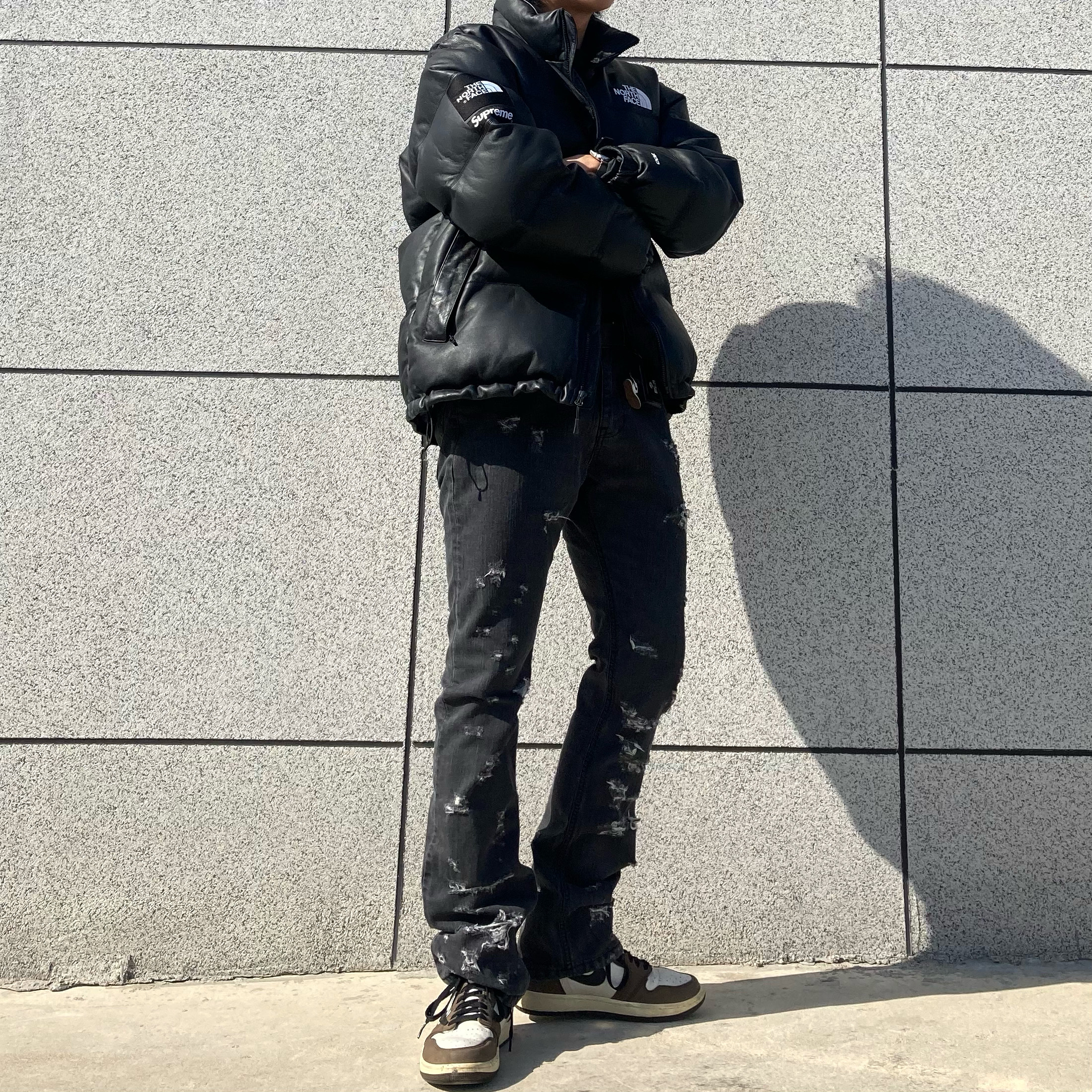 Jordan 1 x Travis Scott Retro High OG SP Mocha 착용 스타일