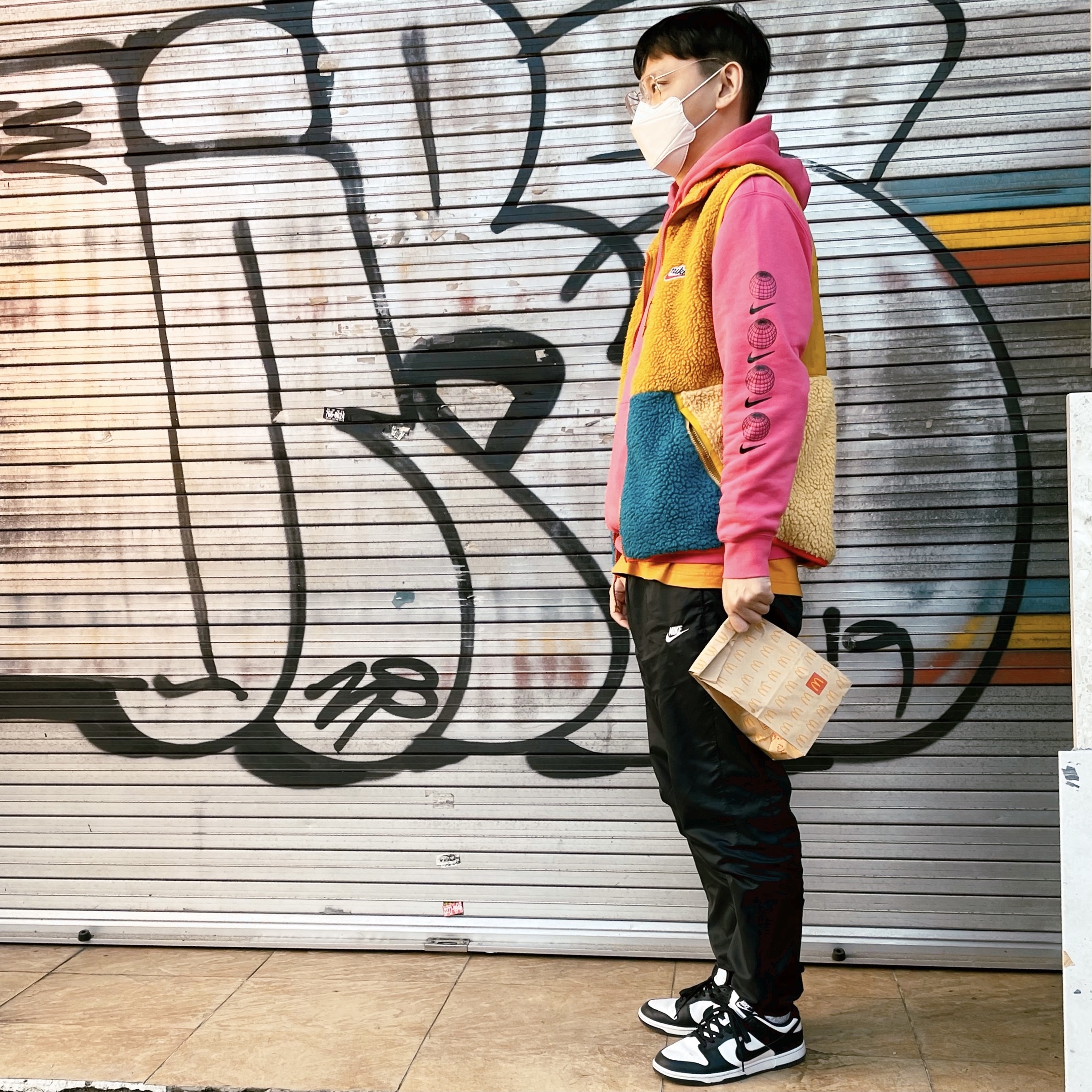 Nike Dunk Low Retro Black 착용 스타일