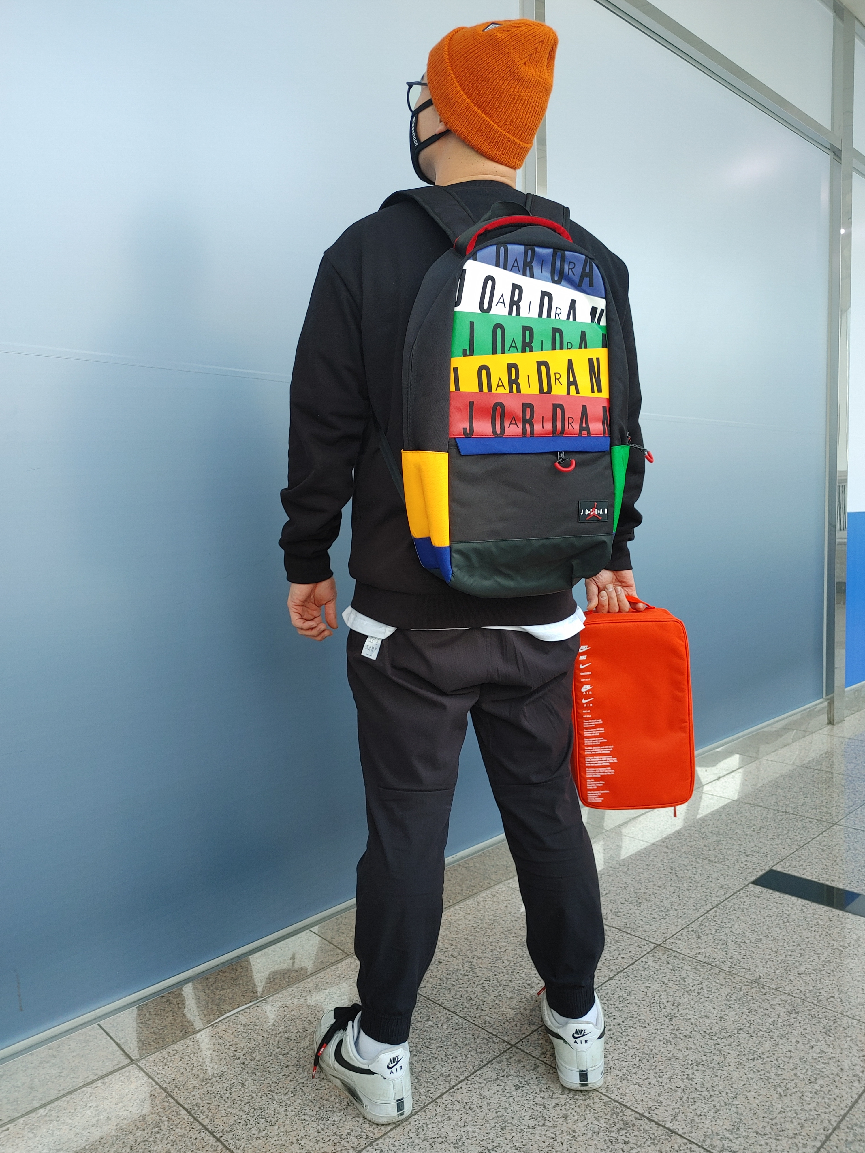 Nike x Peaceminusone Air Force 1 Low Para-Noise 2.0 착용 스타일 - 2