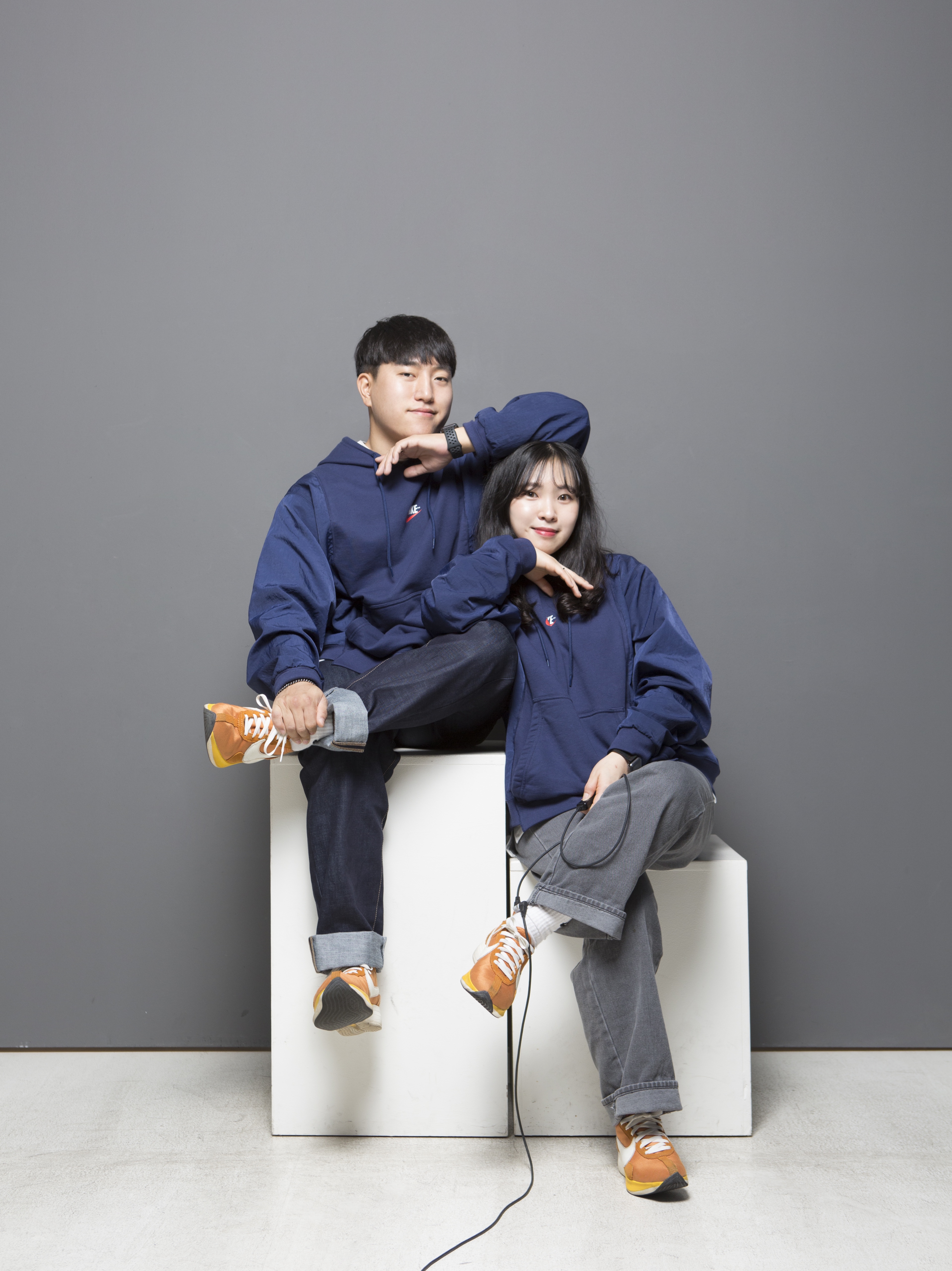 Nike Moon Racer Monarch 착용 스타일