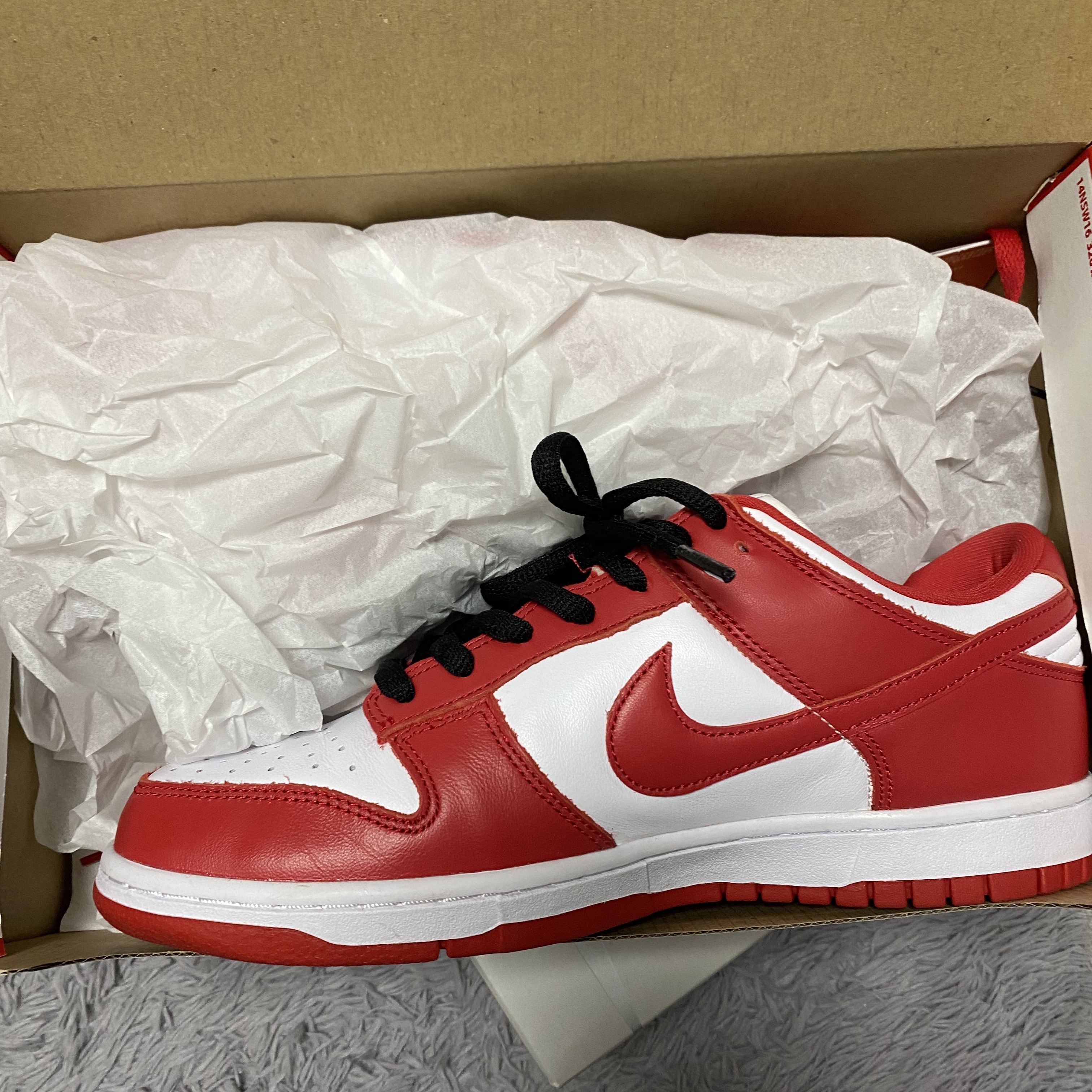 Nike Dunk Low SP University Red 2020 착용 스타일
