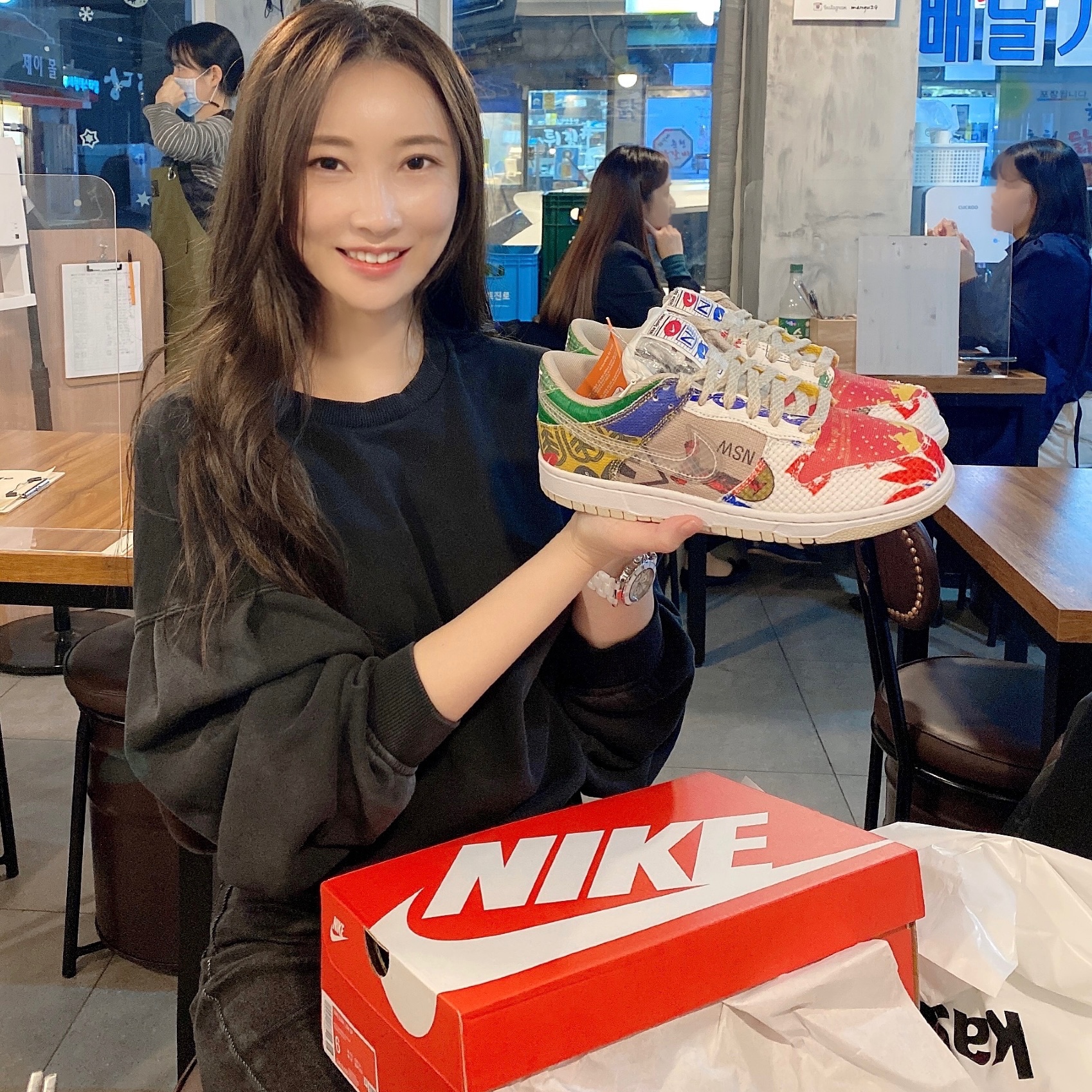 Nike Dunk Low SP City Market 착용 스타일 - 2