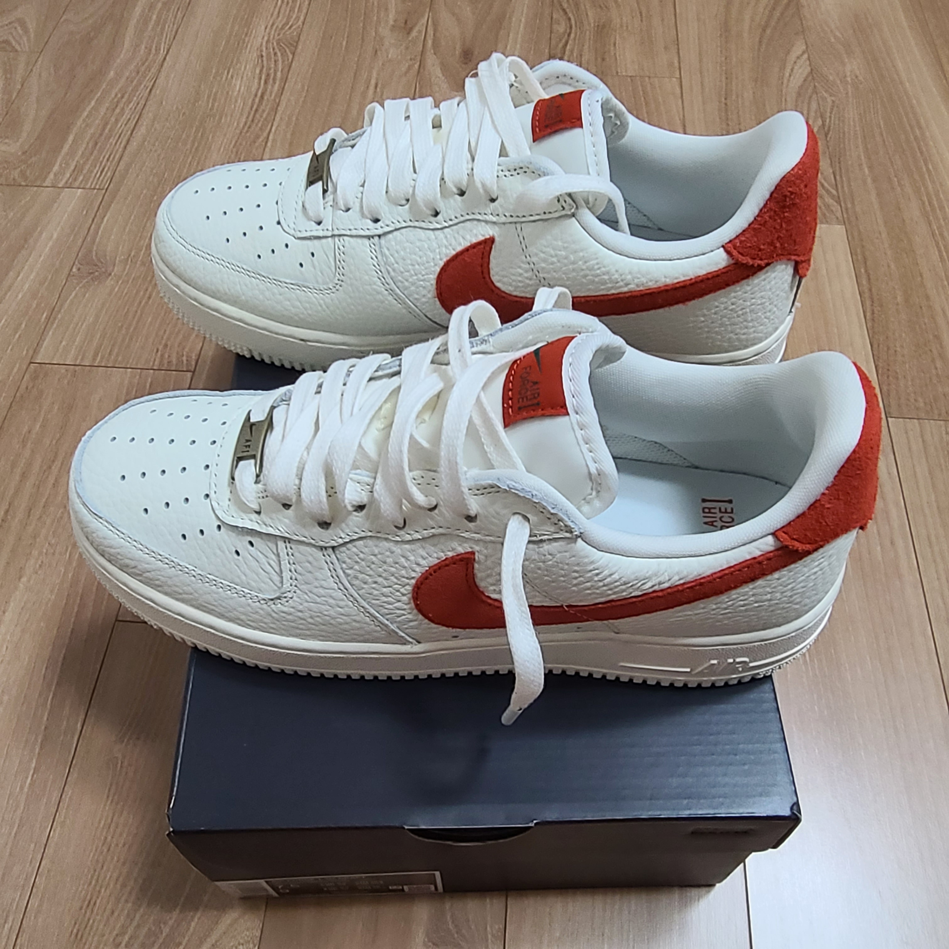 Nike Air Force 1 '07 Craft Mantra Orange 착용 스타일 - 2