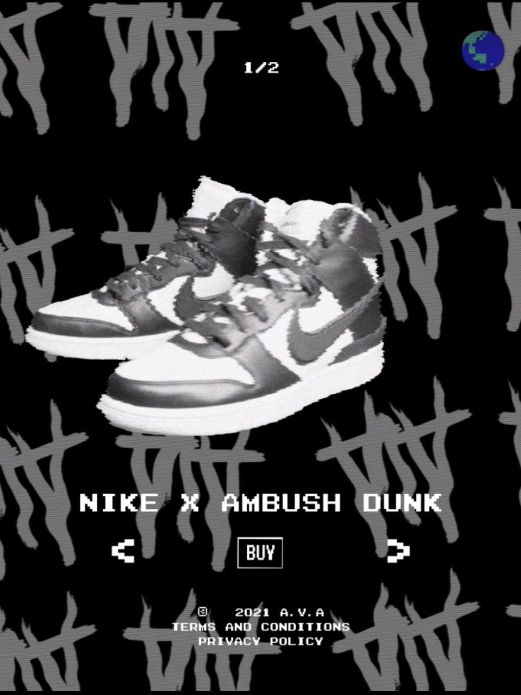 Nike x Ambush Dunk High Black 착용 스타일 - 2