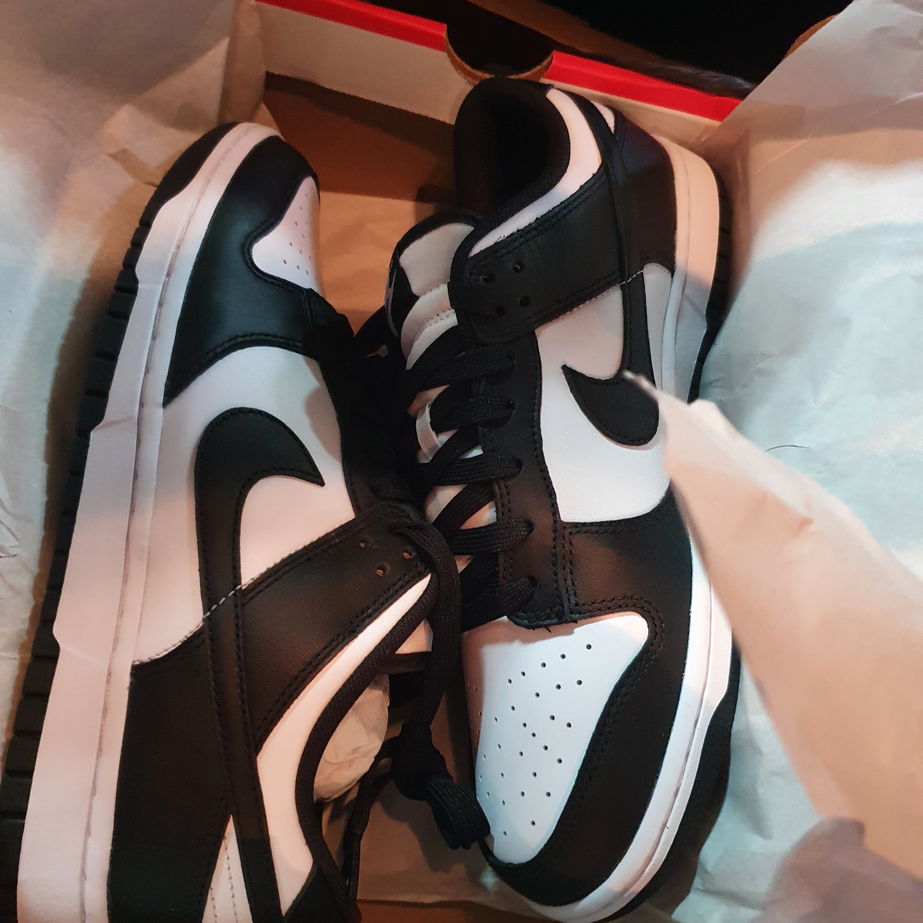 Nike Dunk Low Retro Black 착용 스타일 - 3