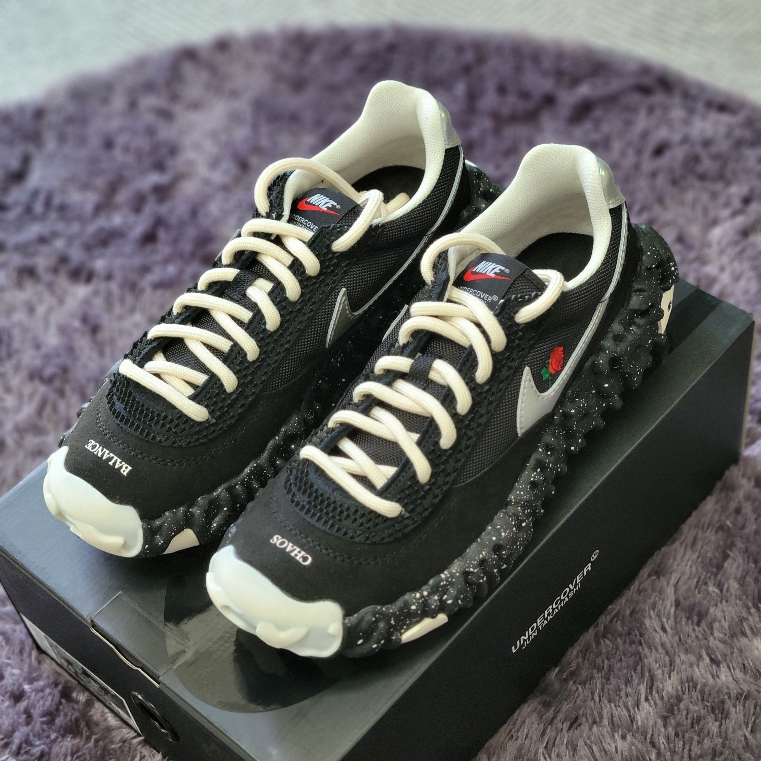 Nike x Undercover Overbreak SP Black 착용 스타일 - 3