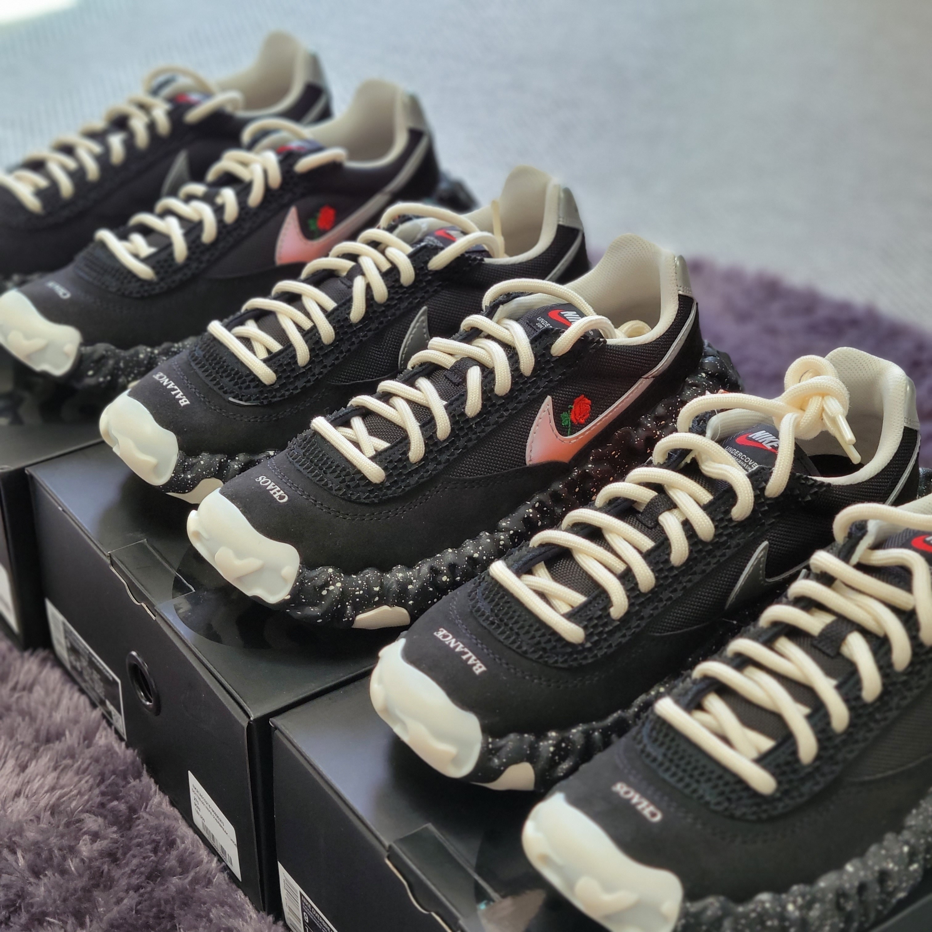 Nike x Undercover Overbreak SP Black 착용 스타일 - 4