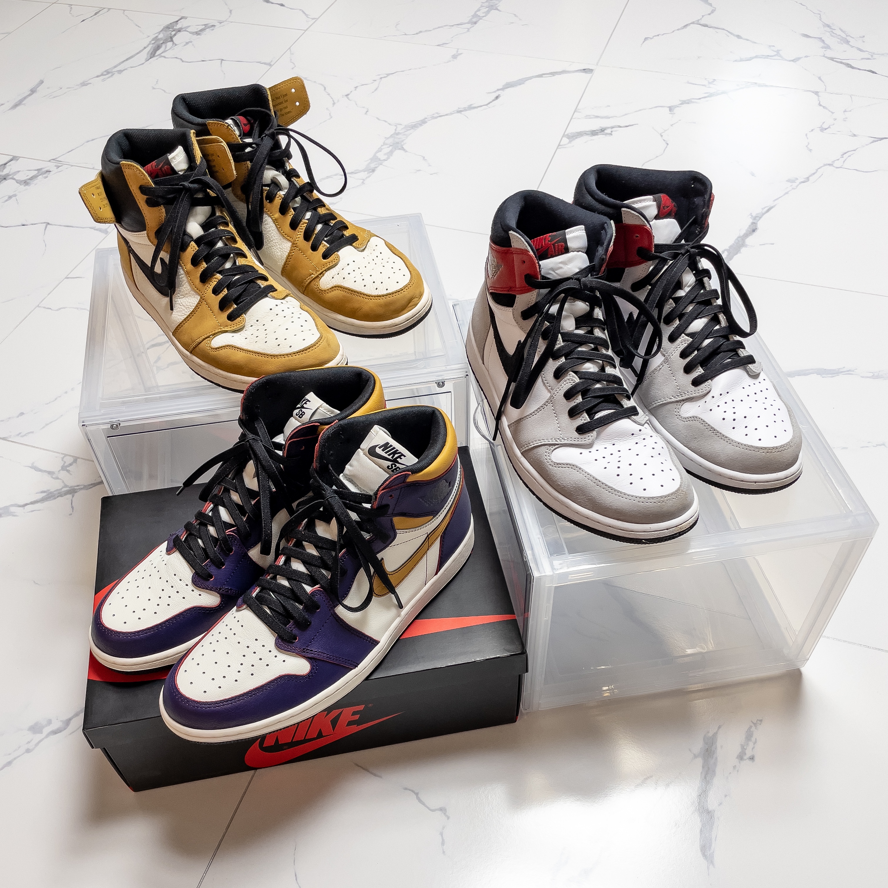 Jordan 1 Retro High OG Defiant SB LA to Chicago, Jordan 1 Retro High Rookie of the Year 착용 스타일 - 2