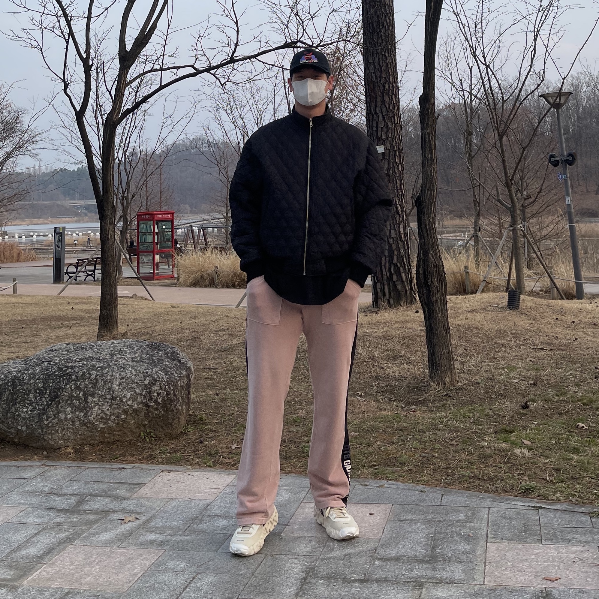 Nike x Undercover Overbreak SP Overcast 착용 스타일 - 2