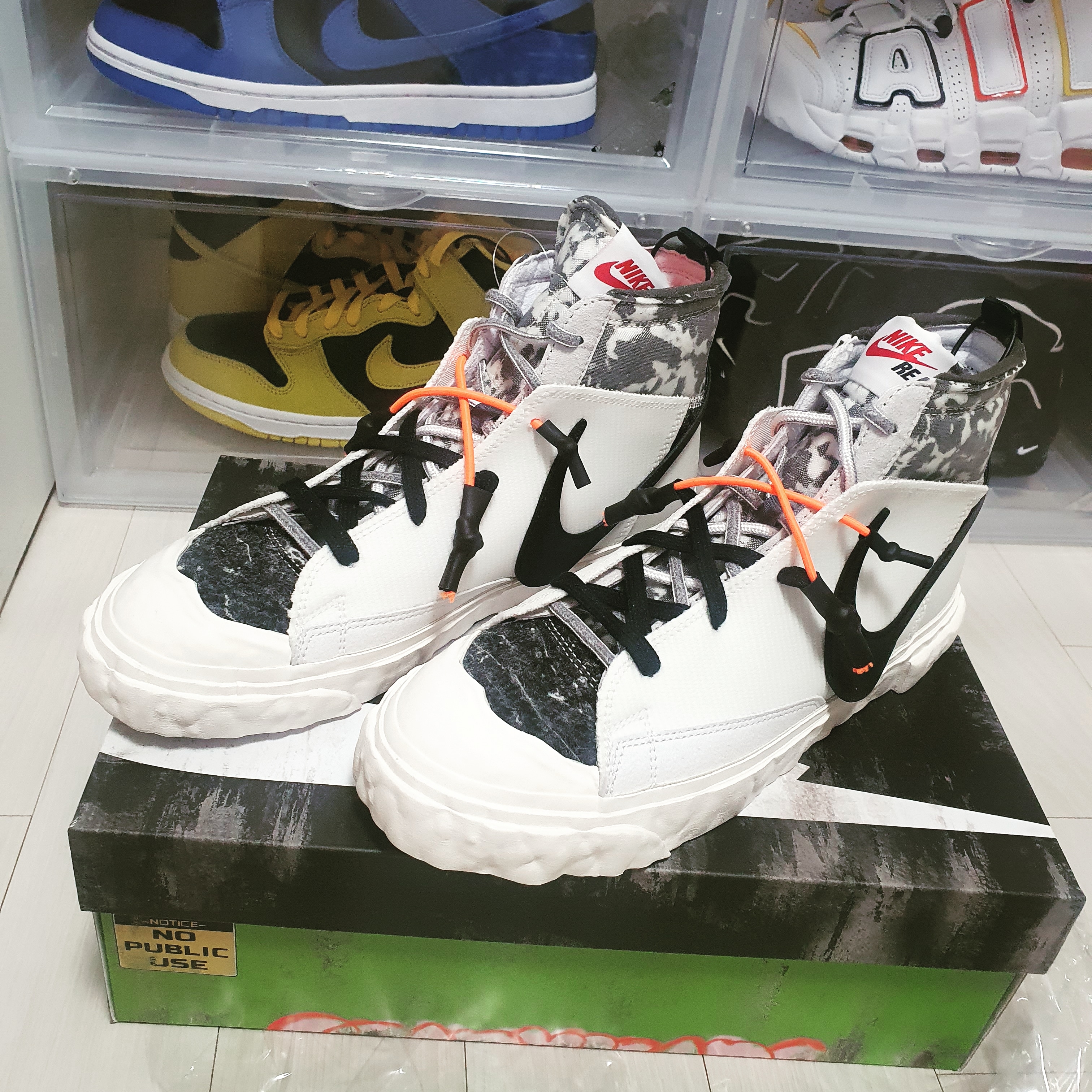 Nike x Readymade Blazer Mid White 착용 스타일