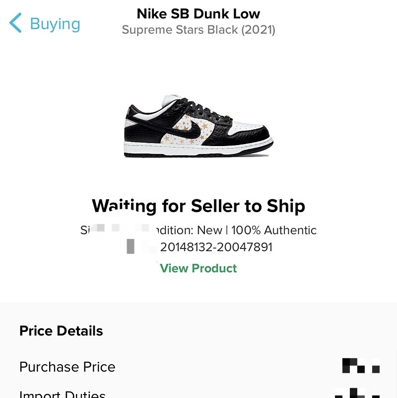 Nike x Supreme SB Dunk Low Black 착용 스타일