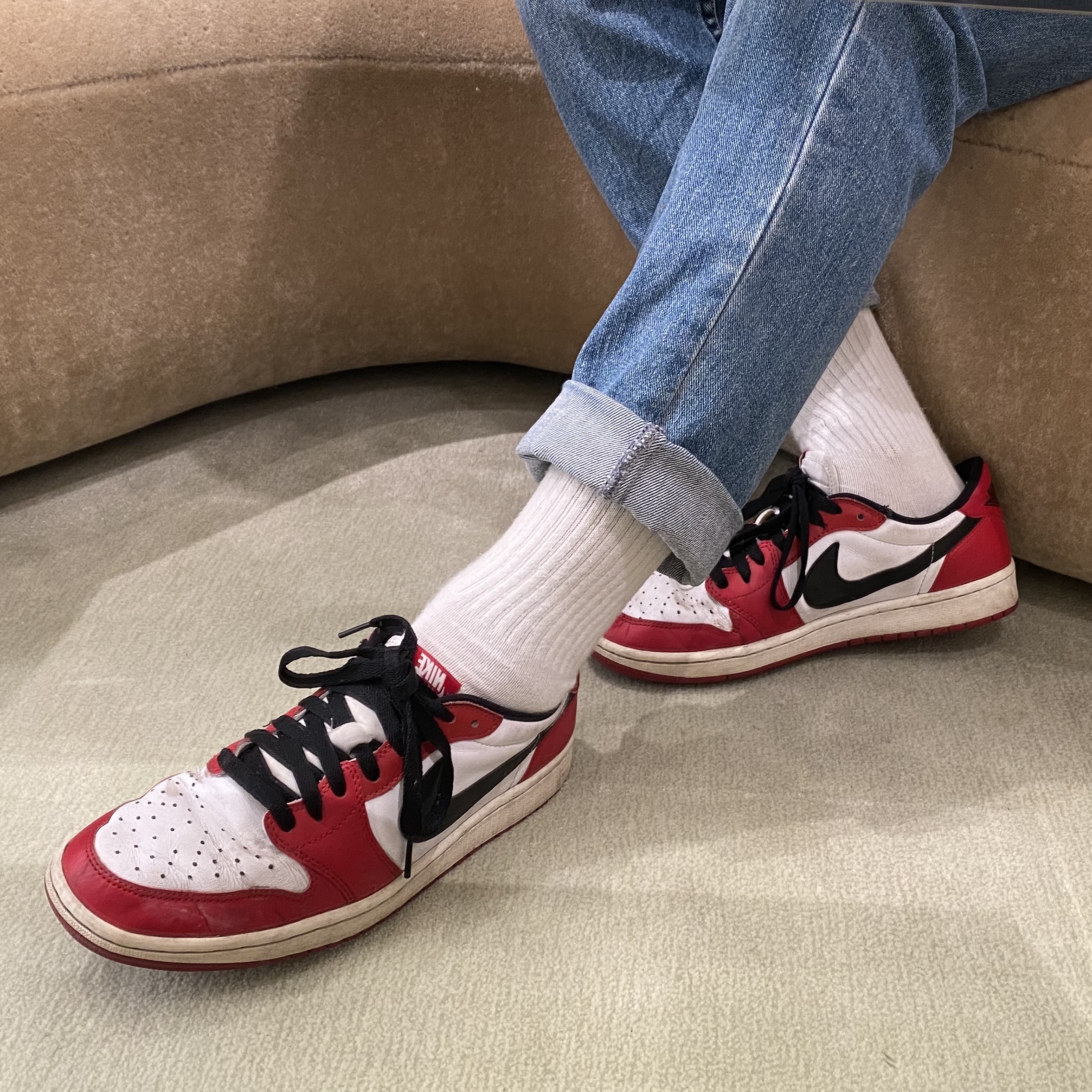 Jordan 1 Retro Low OG Chicago 2016 착용 스타일