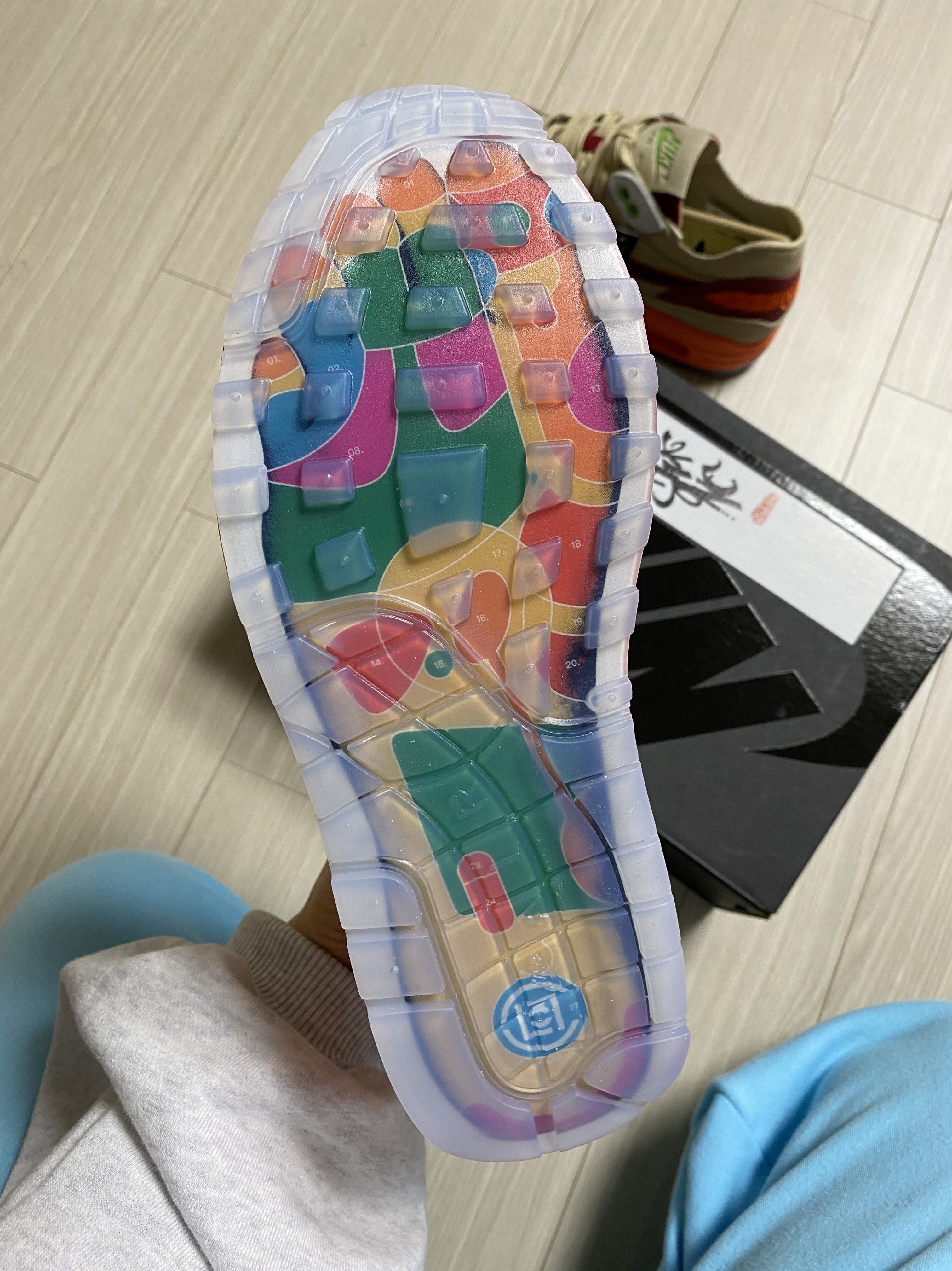 Nike x Clot Air Max 1 Net 착용 스타일 - 1