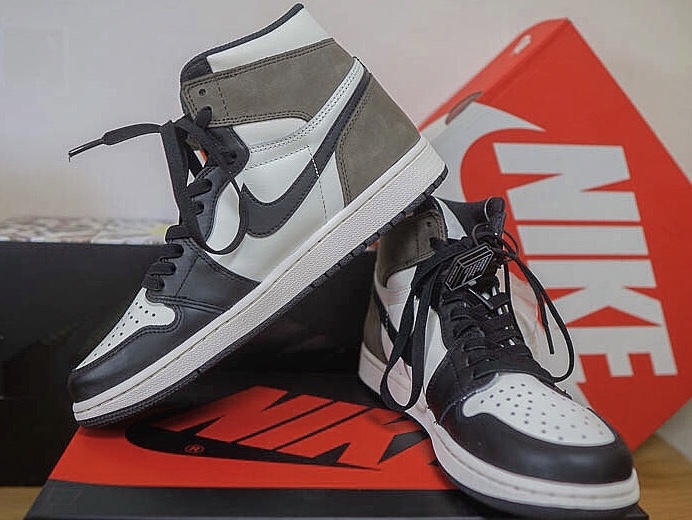 Jordan 1 Retro High OG Black Mocha 착용 스타일