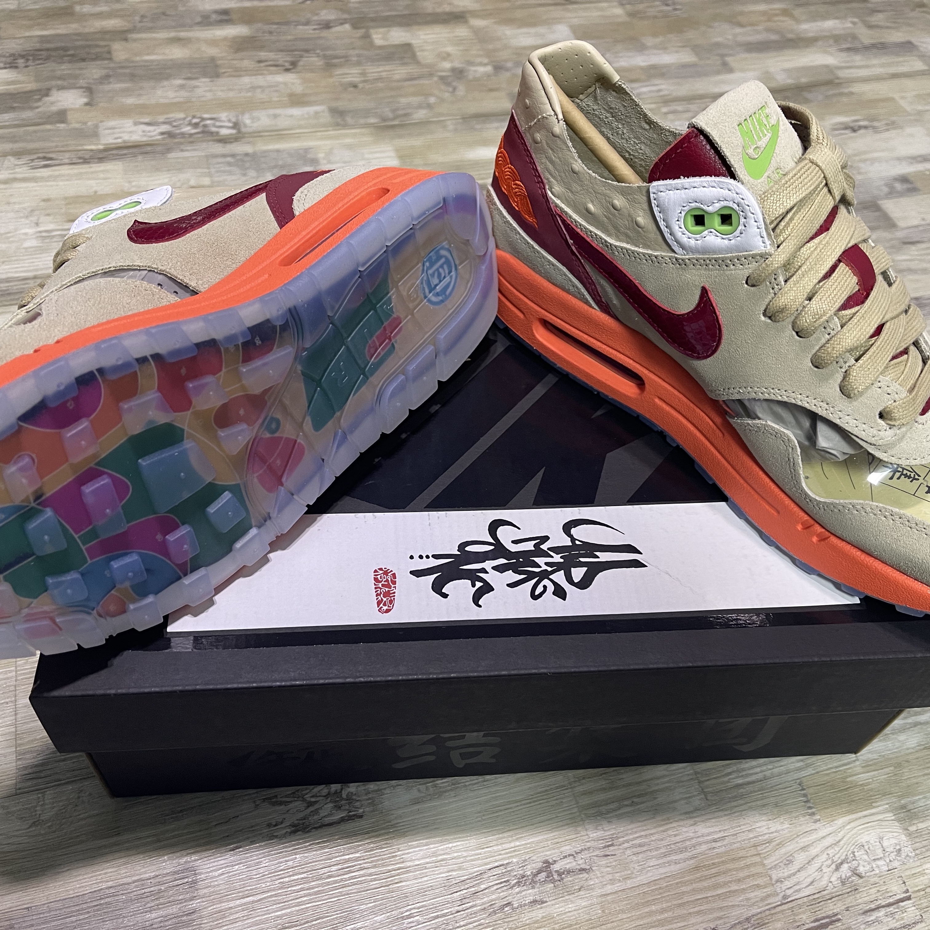 Nike x Clot Air Max 1 Net 착용 스타일 - 1