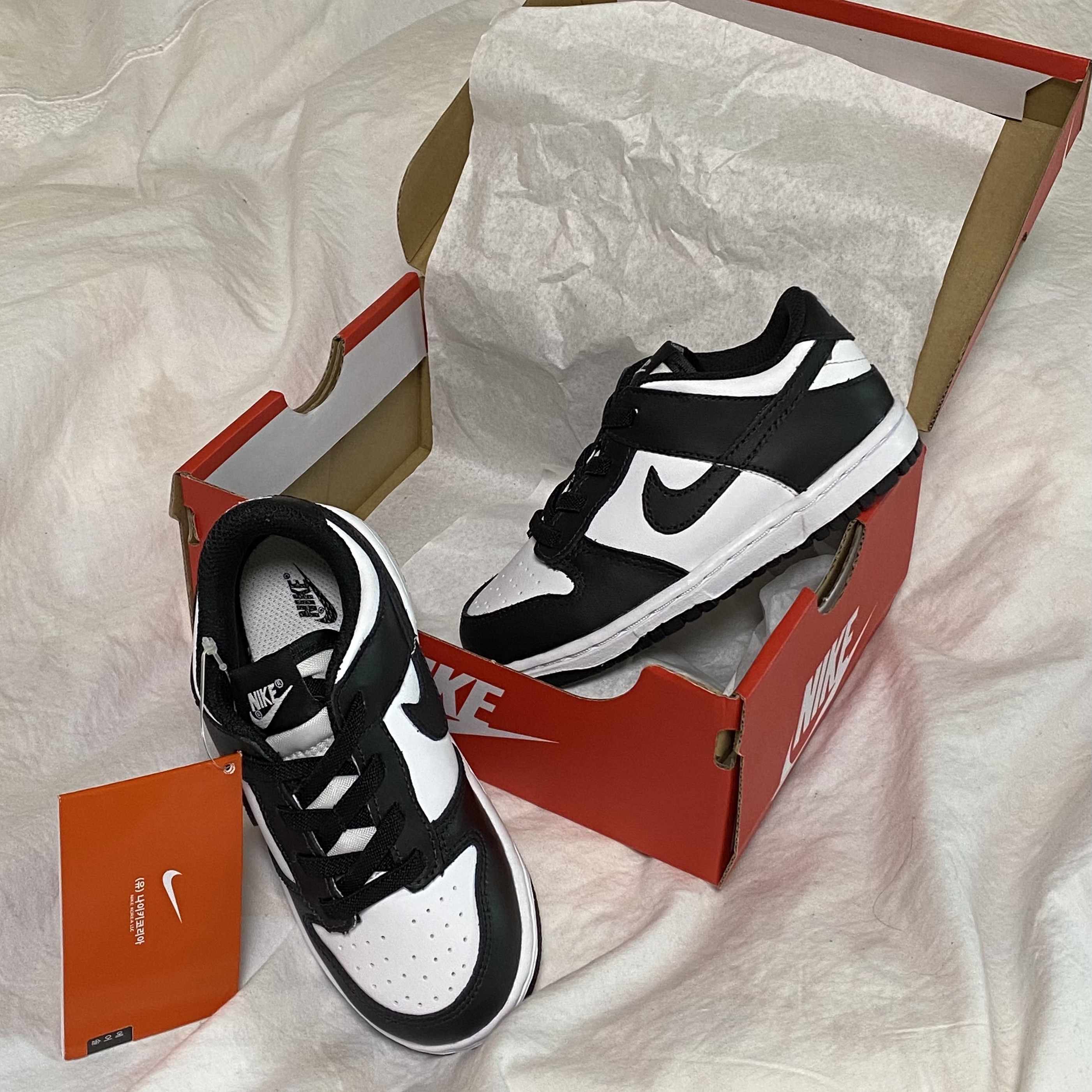 (TD) Nike Dunk Low Black 착용 스타일 - 2