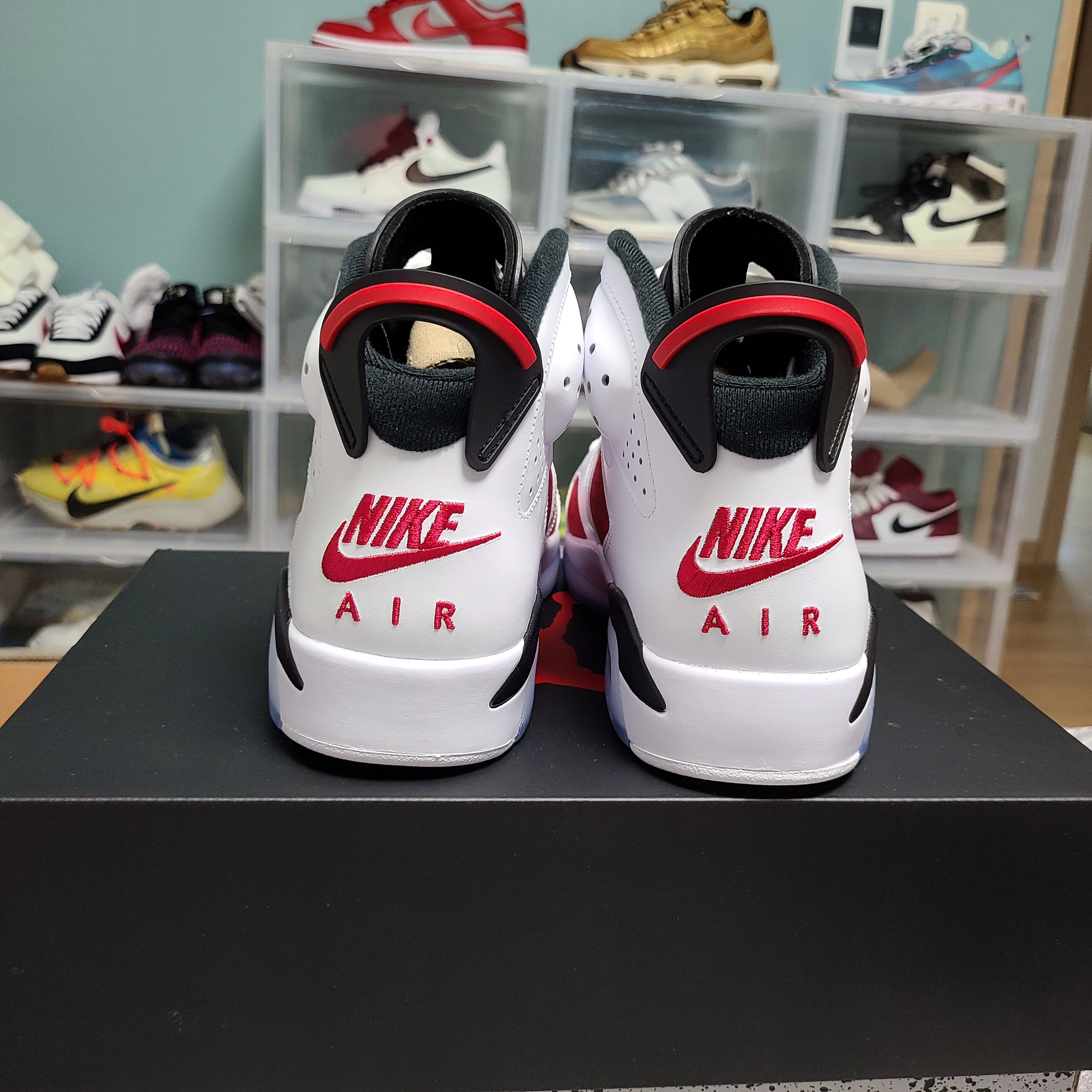 Jordan 6 Retro Carmine 2021 착용 스타일 - 3