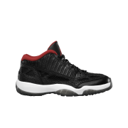 Jordan 11 Retro Low IE Black Varsity Red 