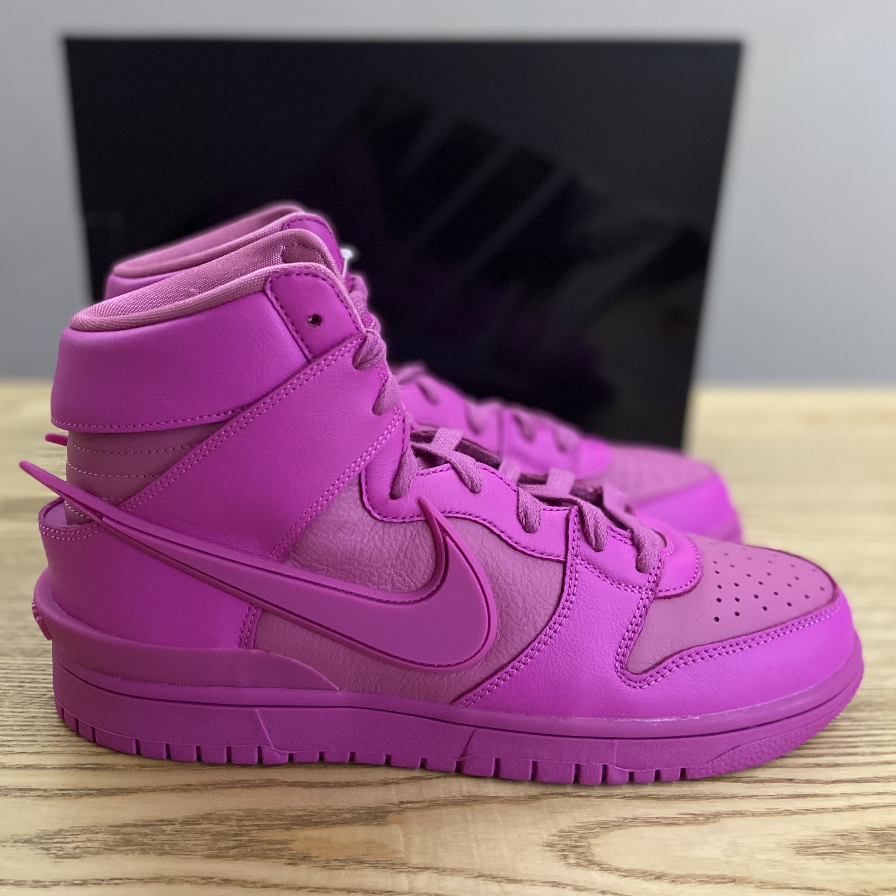 Nike x Ambush Dunk High Cosmic Fuchsia 착용 스타일