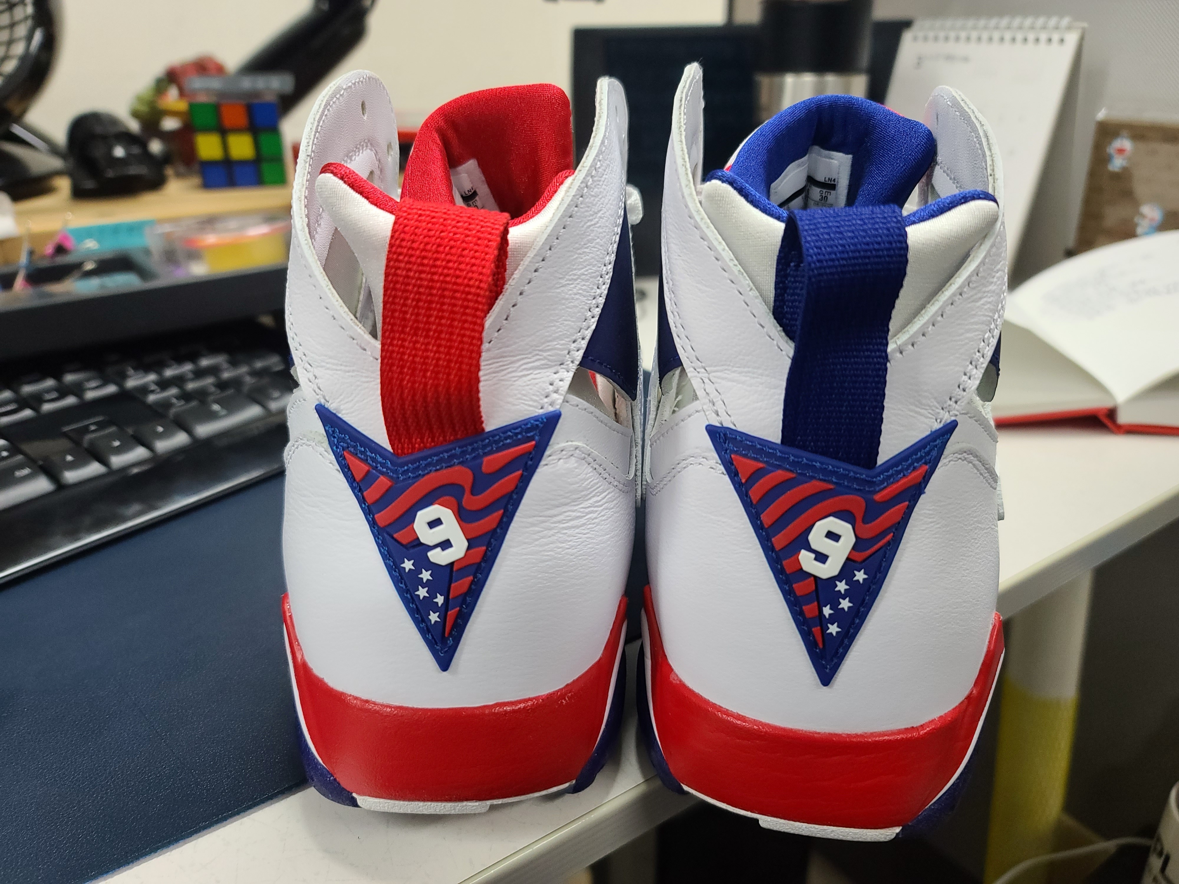 Jordan 7 Retro Tinker Alternate 착용 스타일 - 3