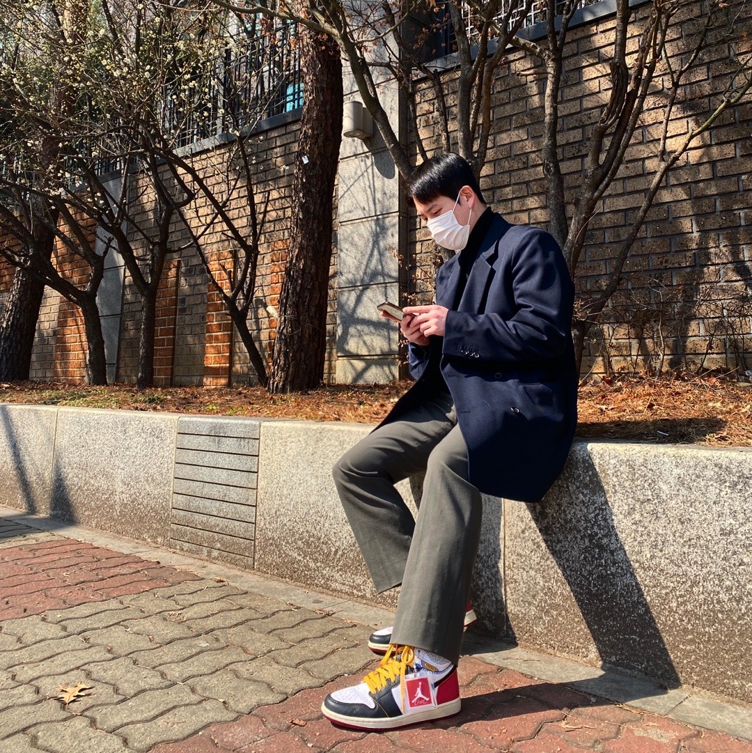 Jordan 1 x Union Retro High Black Toe 착용 스타일