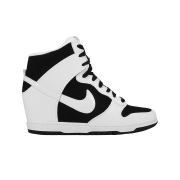 (W) Nike Dunk Sky Hi Essential Black White