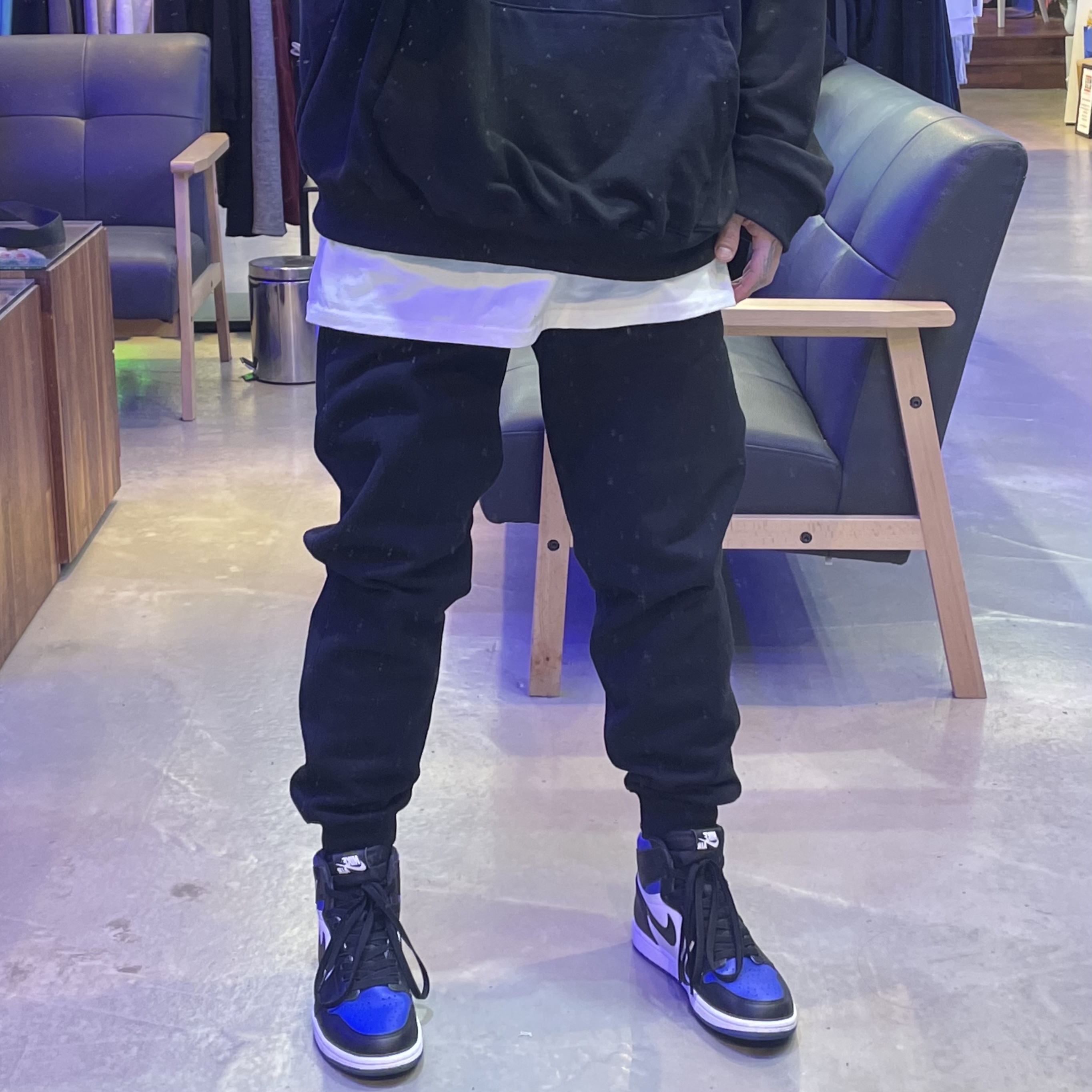 Jordan 1 Retro High OG Royal Toe 착용 스타일 - 1