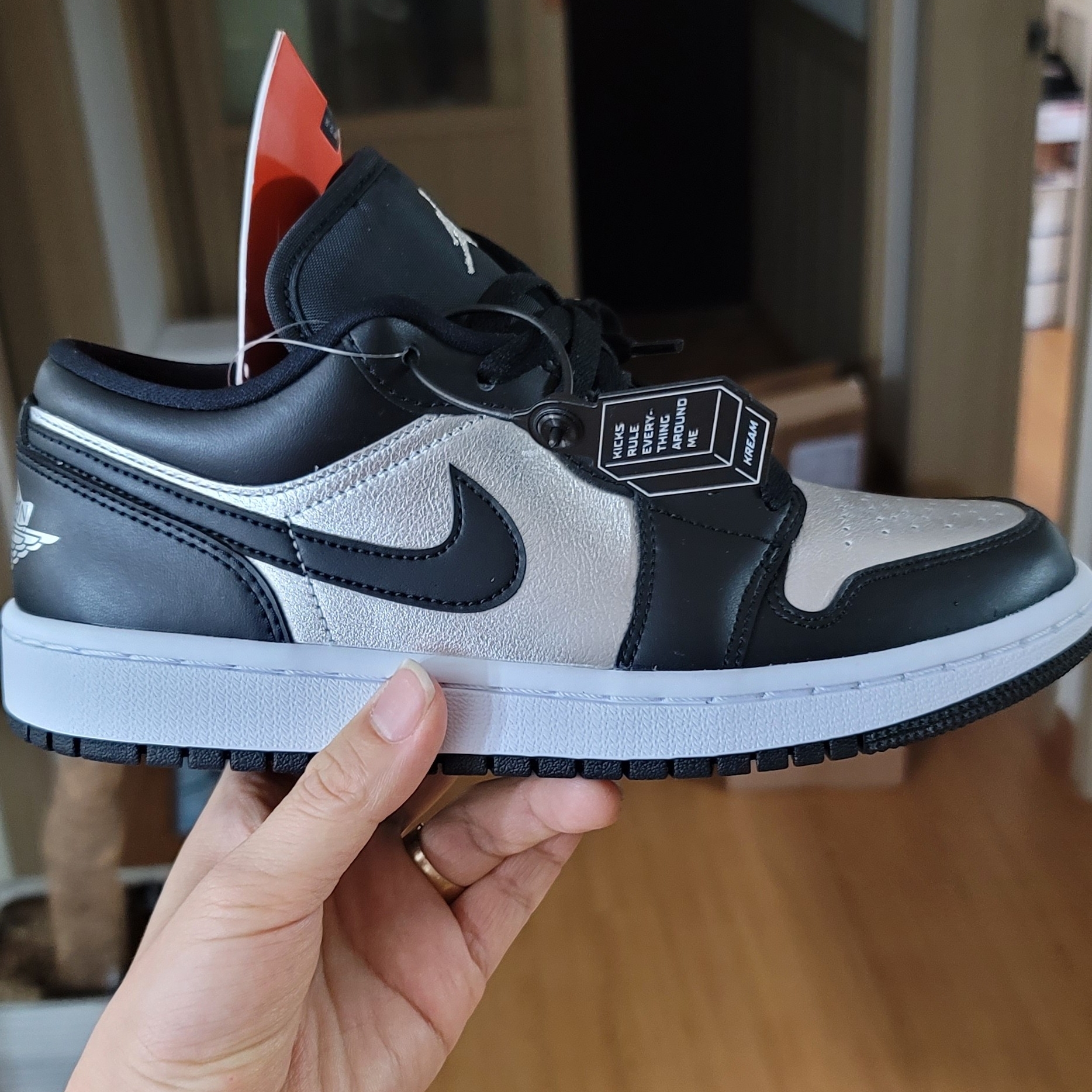 (W) Jordan 1 Low SE Silver Toe 착용 스타일