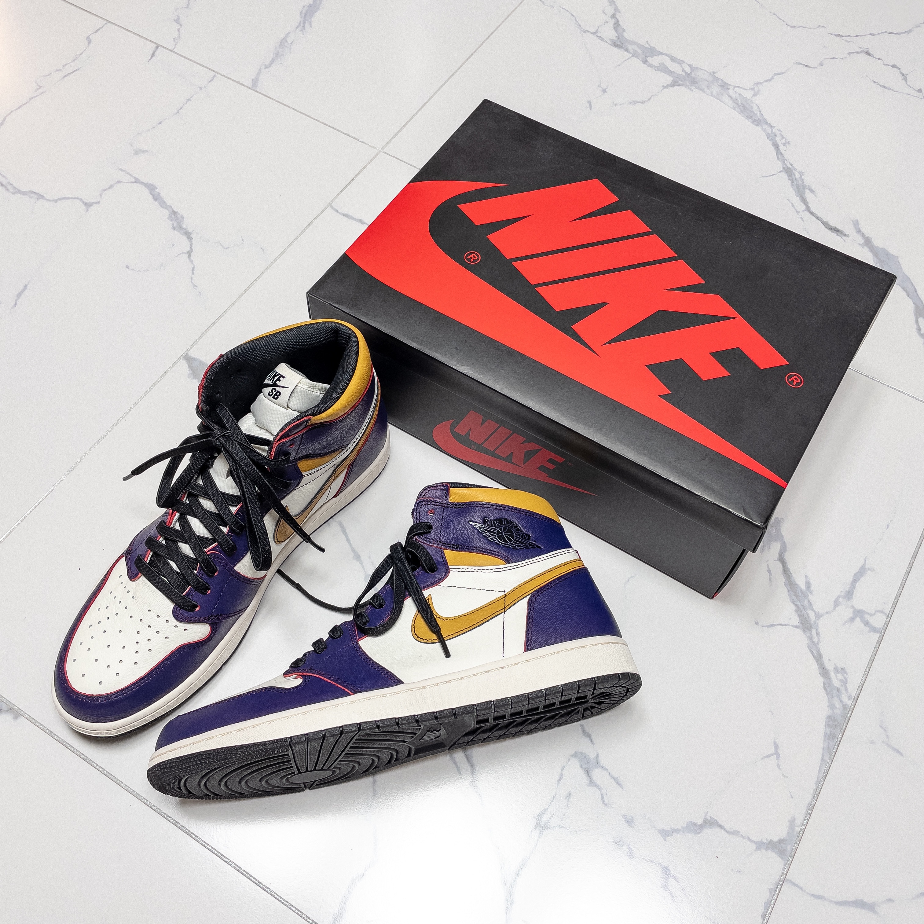 Jordan 1 Retro High OG Defiant SB LA to Chicago, Jordan 1 Retro High Rookie of the Year 착용 스타일 - 1