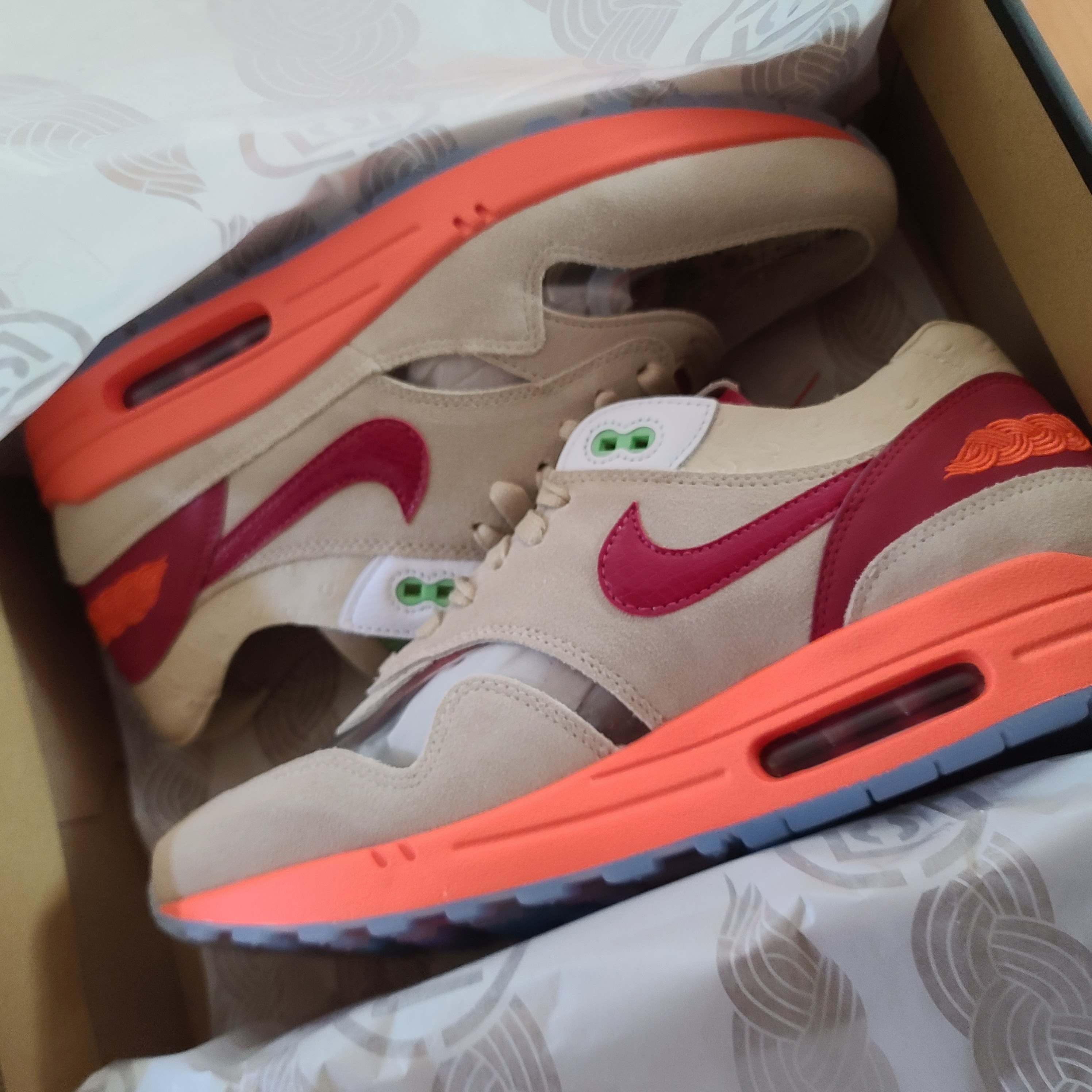Nike x Clot Air Max 1 Net 착용 스타일 - 2