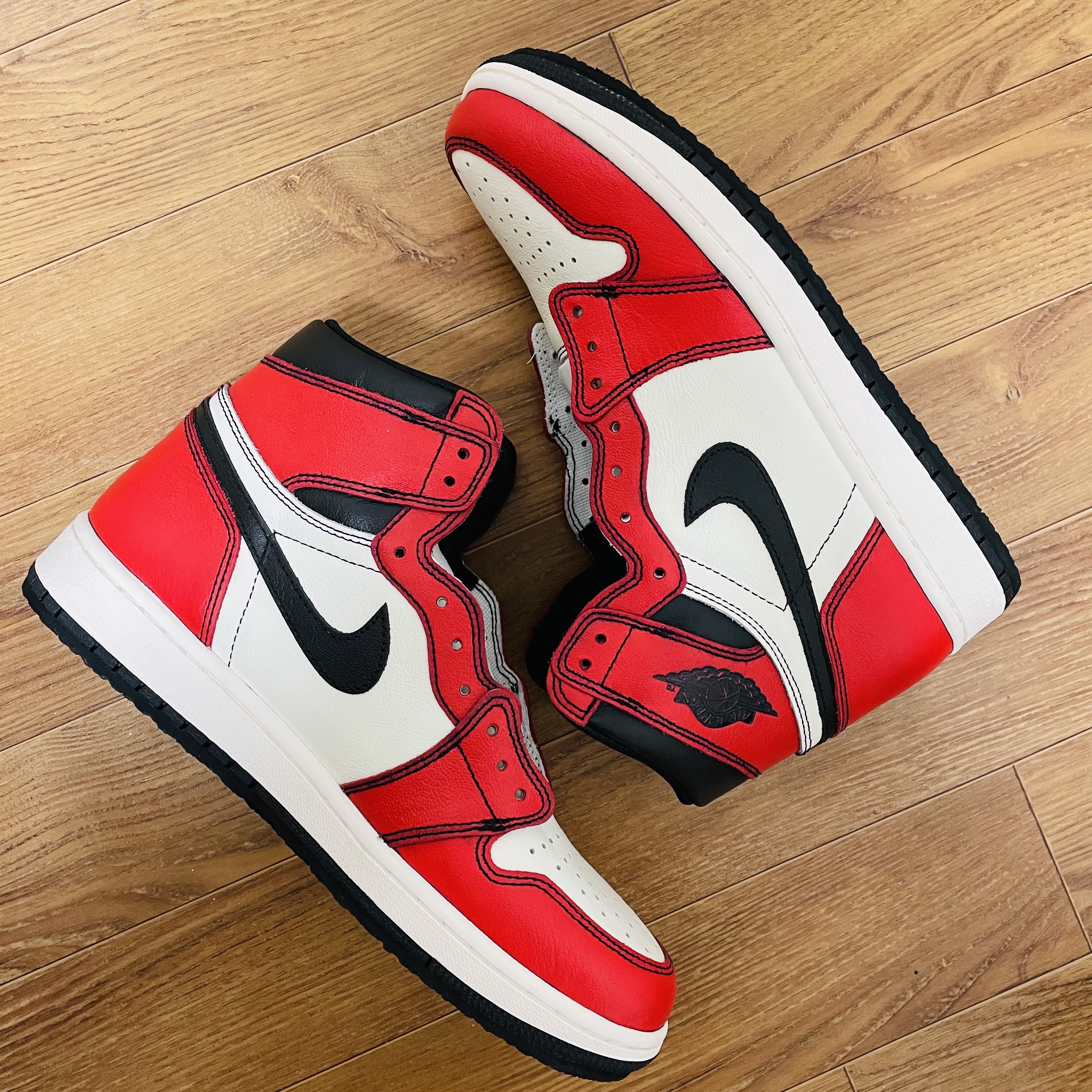 Jordan 1 Retro High OG Defiant SB LA to Chicago 착용 스타일 - 1