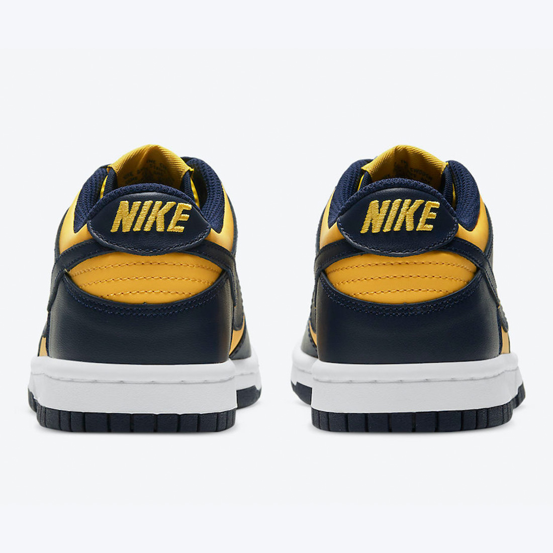 Nike Dunk Low Retro Varsity Maize, Nike Dunk High SP Maize & Blue 착용 스타일 - 5